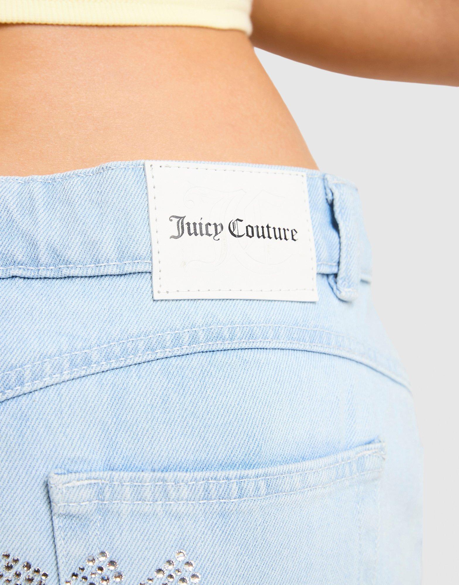 JUICY COUTURE Denim Mini Skirt