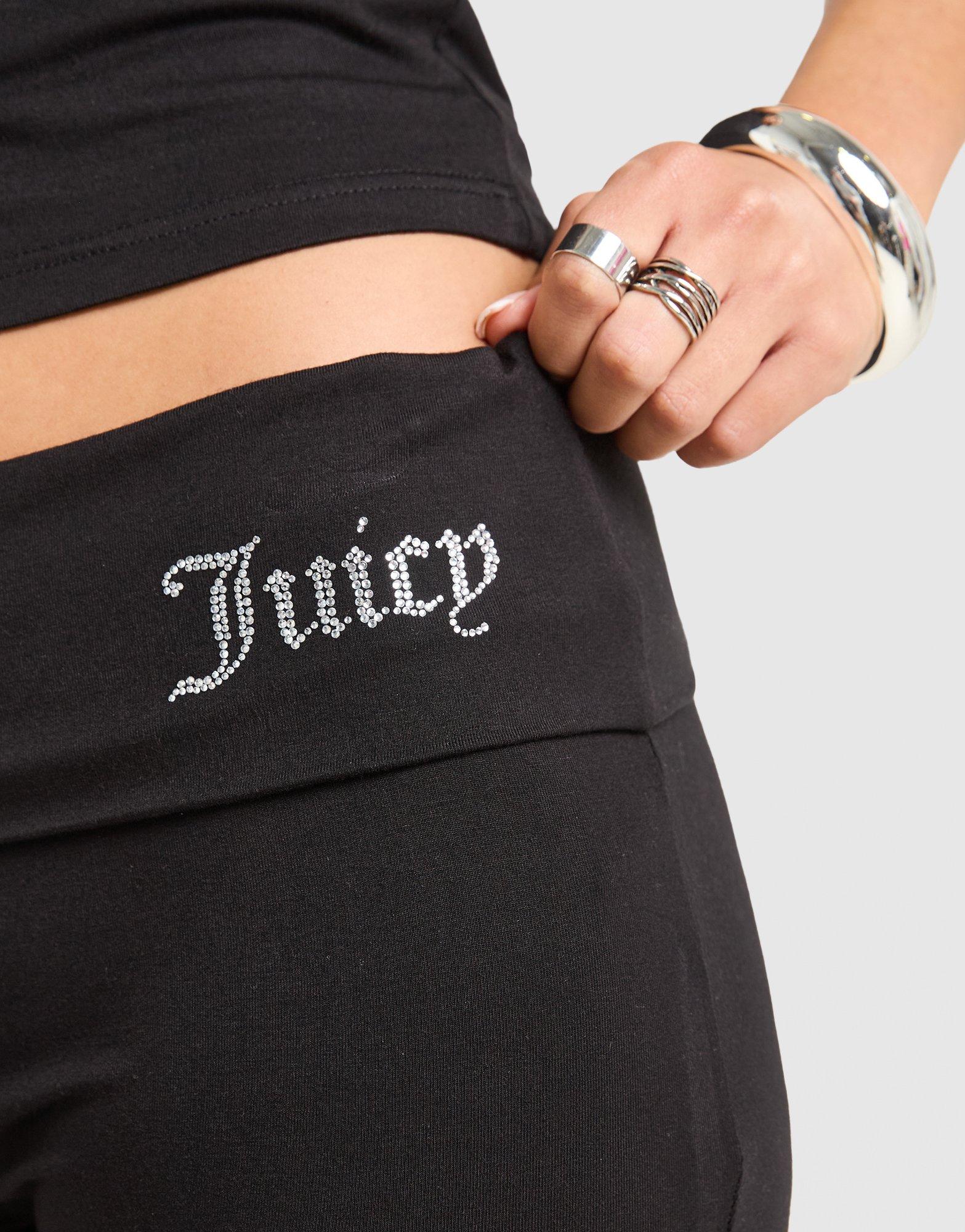 JUICY COUTURE Diamante Fold Over Shorts