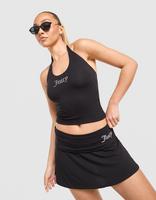 JUICY COUTURE Jersey Diamante Halter Vest Top
