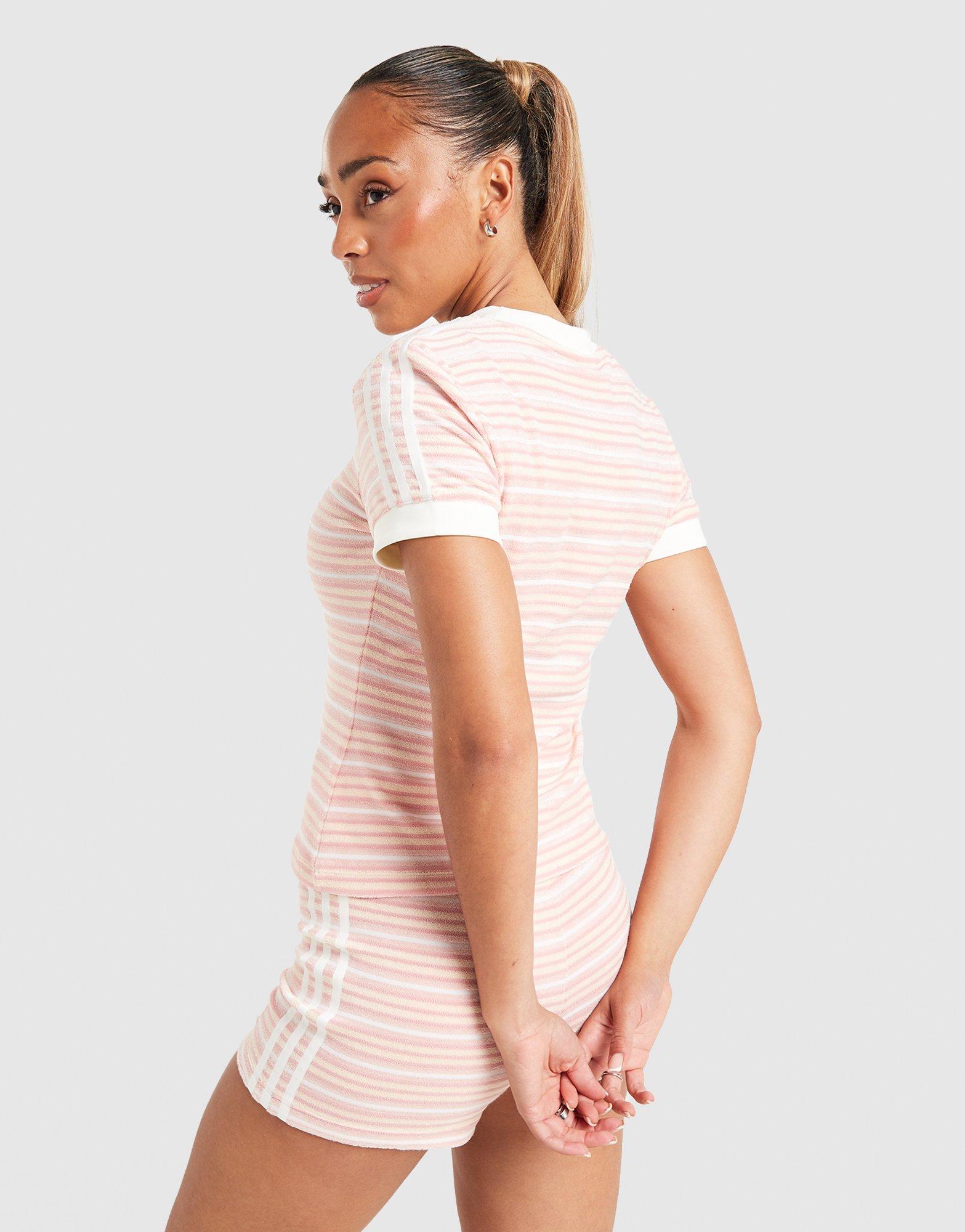 adidas Originals Towel Stripe Slim T-Shirt