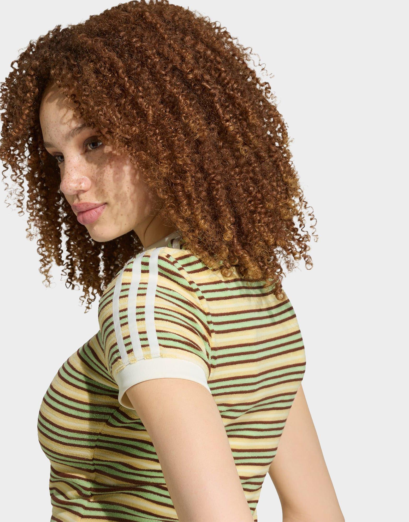 adidas Originals Towel Stripe Slim T-Shirt