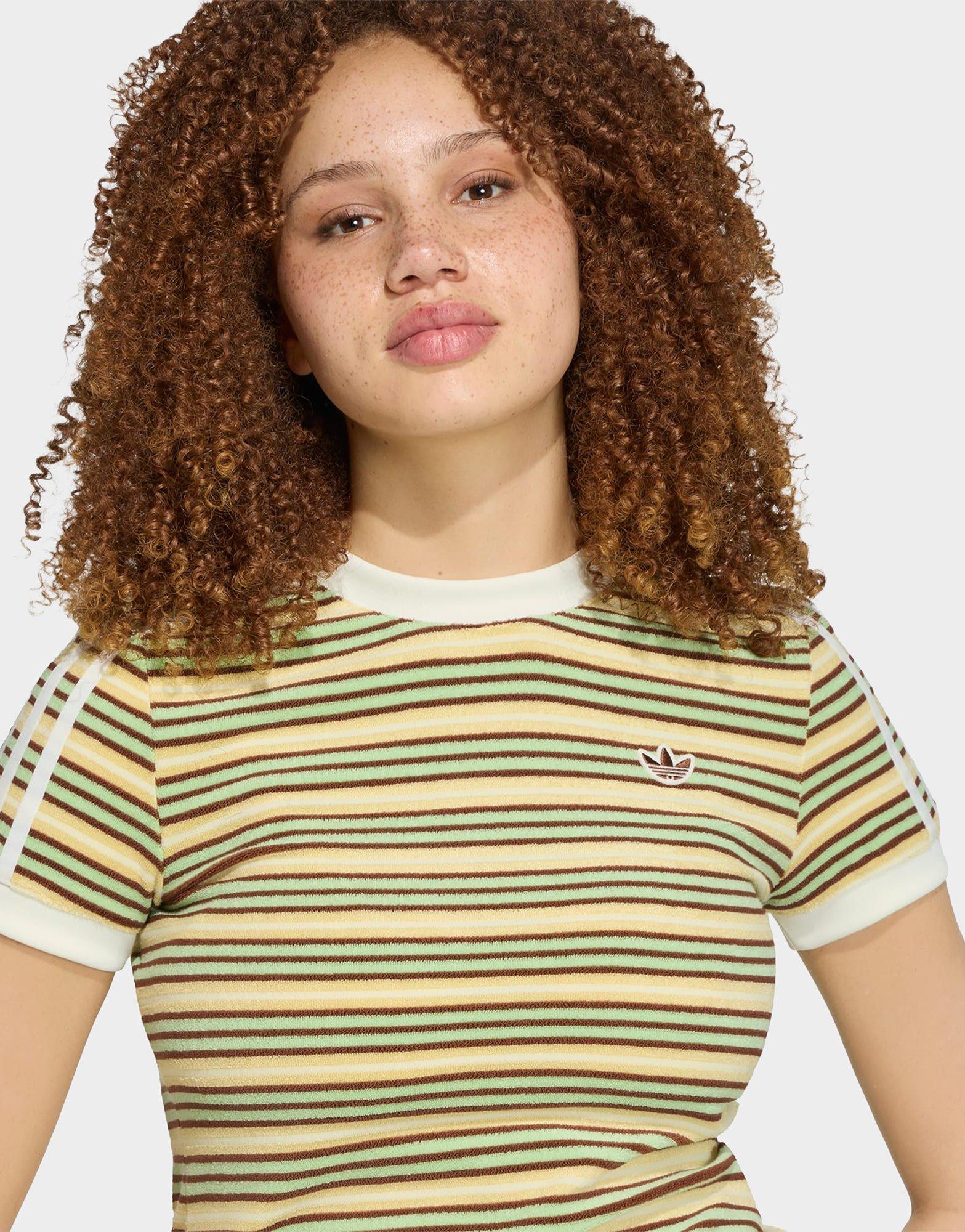 adidas Originals Towel Stripe Slim T-Shirt