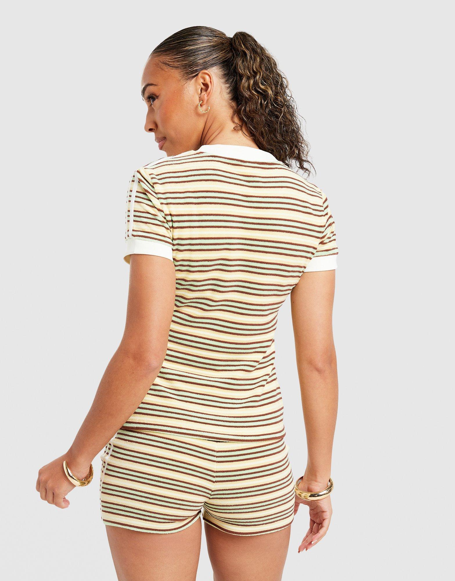 adidas Originals Towel Stripe Slim T-Shirt