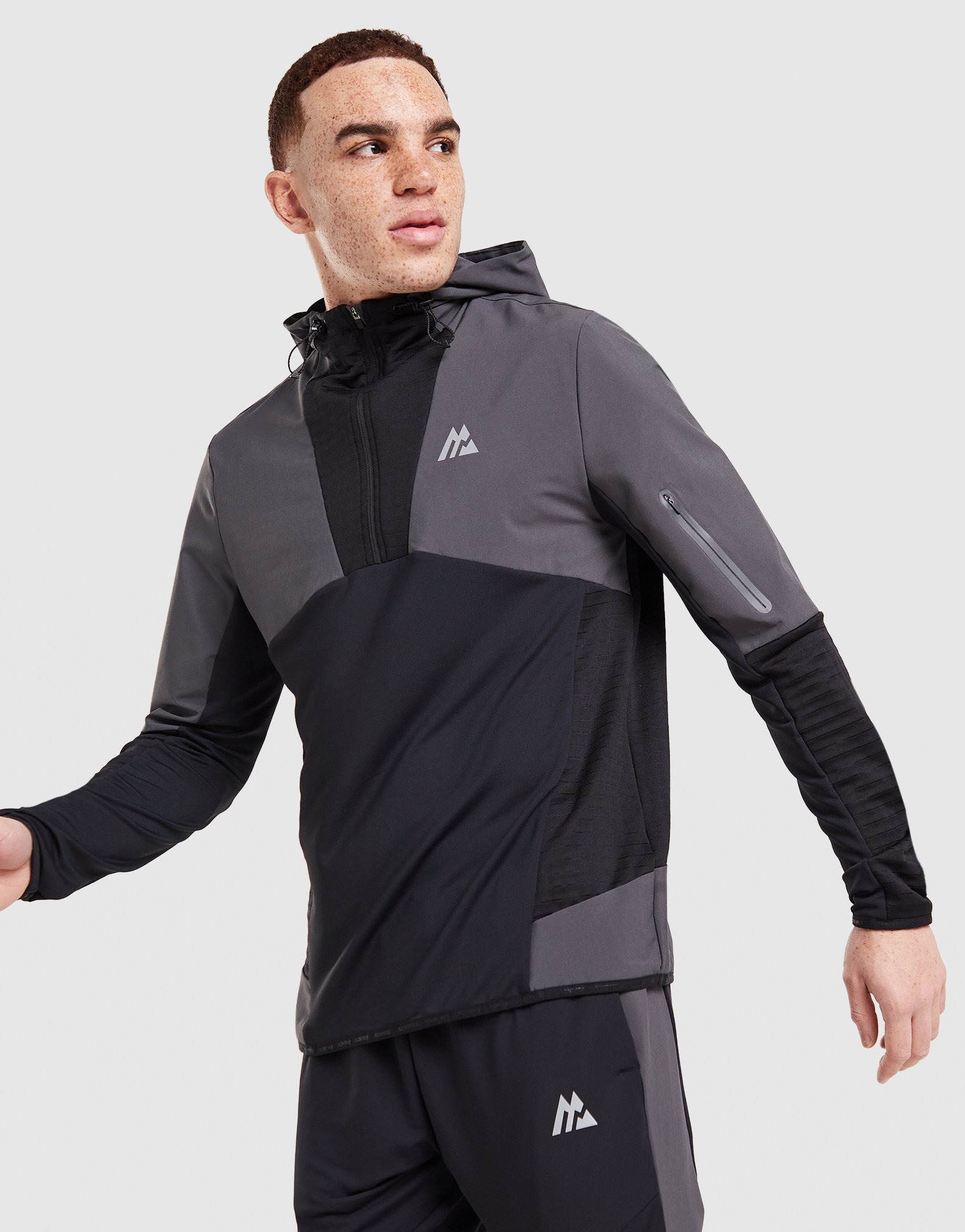 Black MONTIREX Zone 1/4 Zip Jacket - JD Sports Global