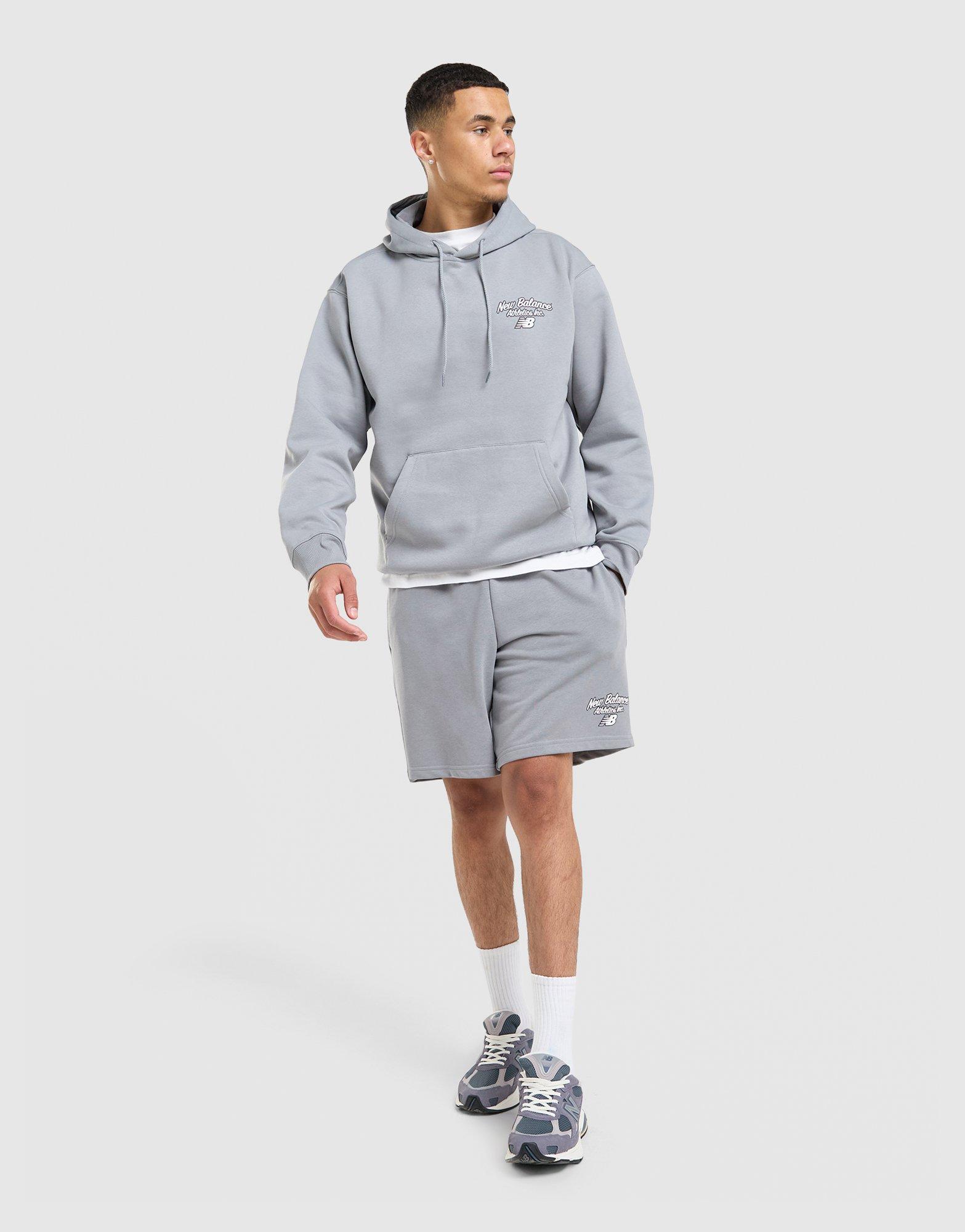 New Balance Back Graphic Script Hoodie