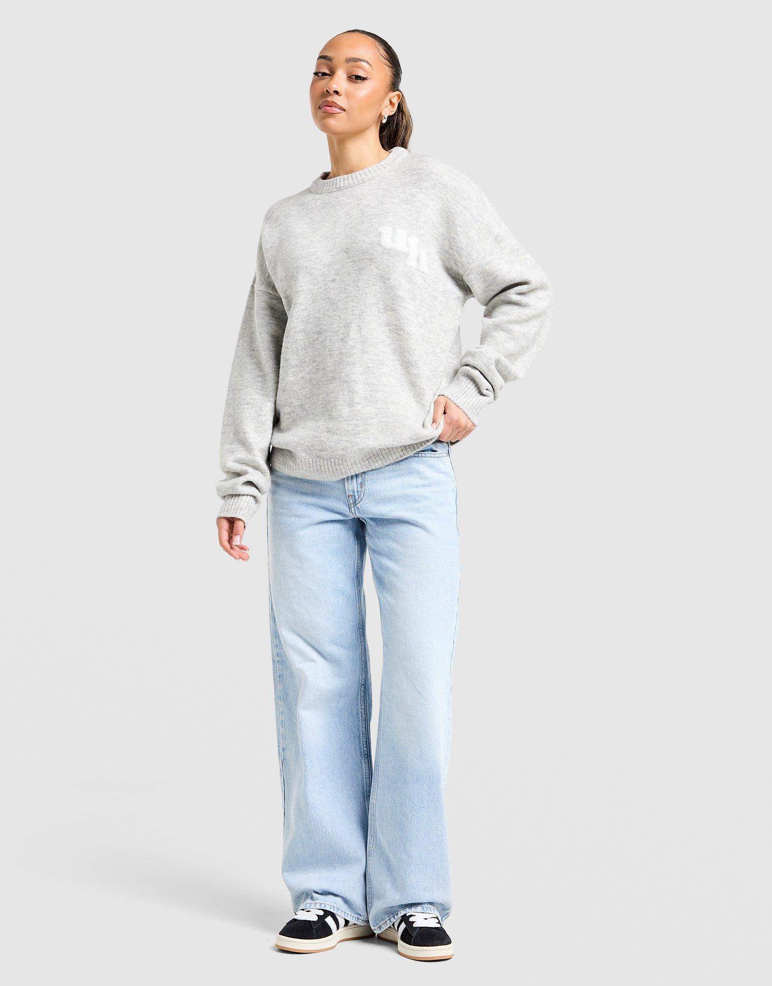 Unlike Humans Knit Crew Sweatshirt