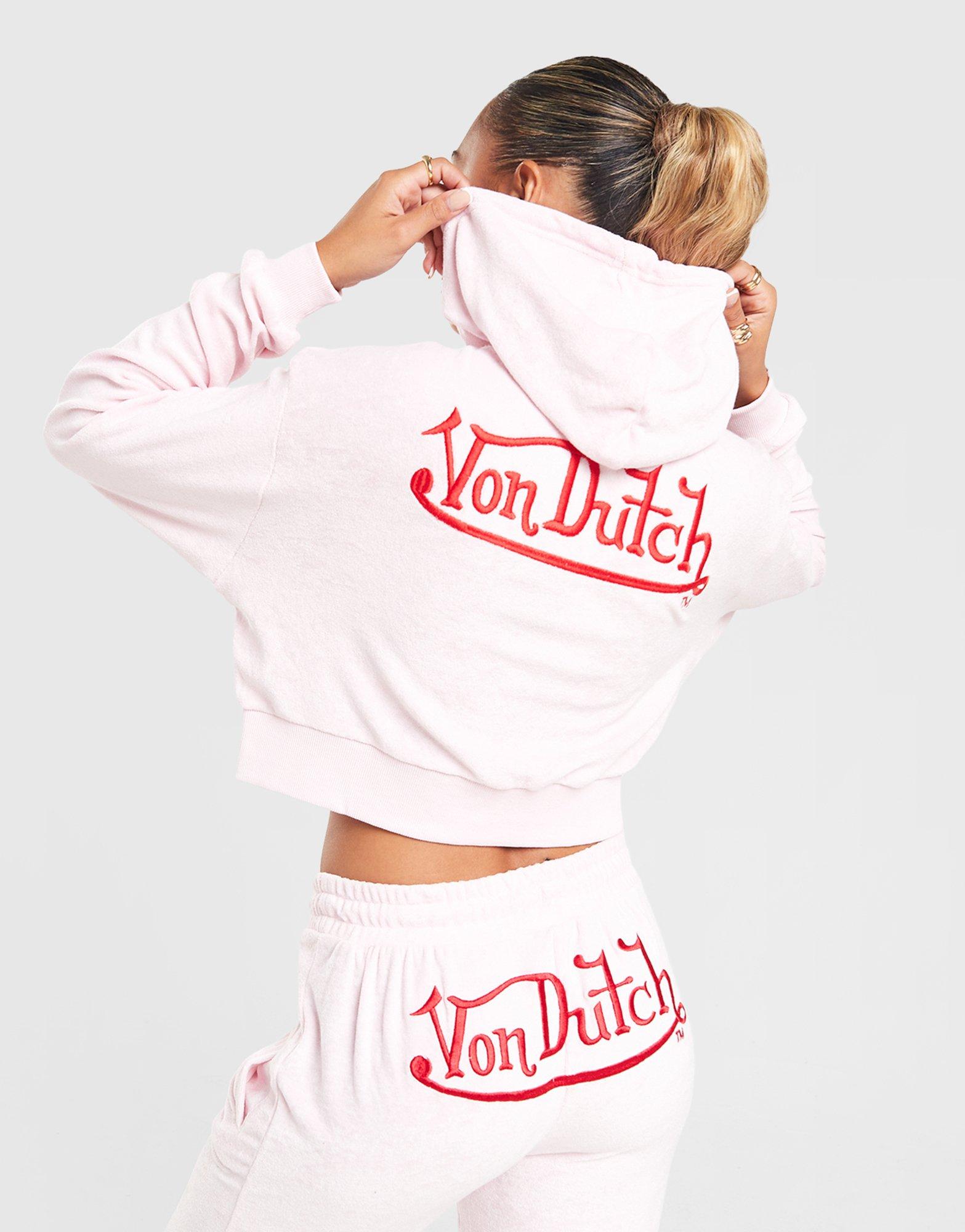 Von Dutch Velour Hoodie