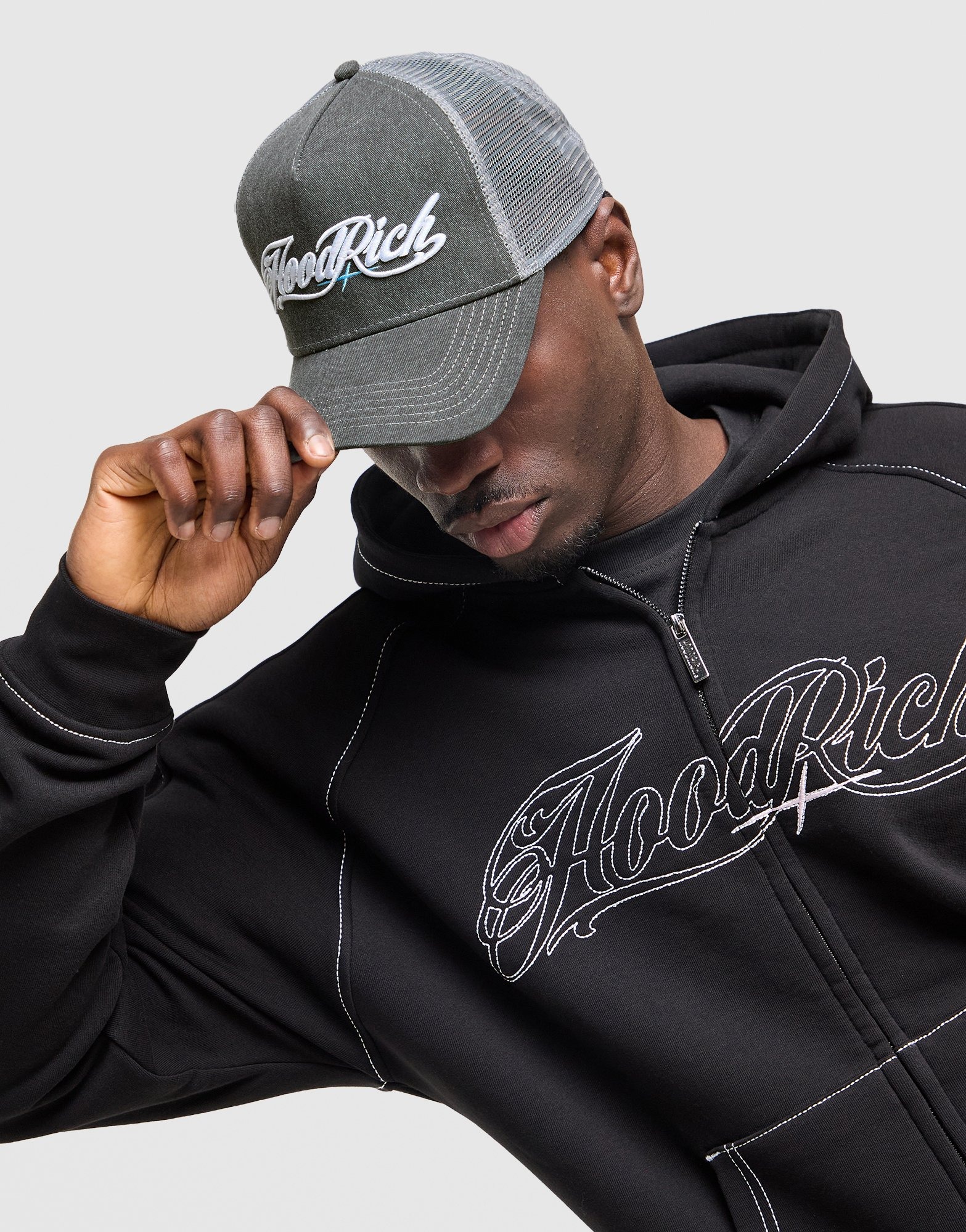 Grey Hoodrich Legacy Trucker Cap - JD Sports NZ