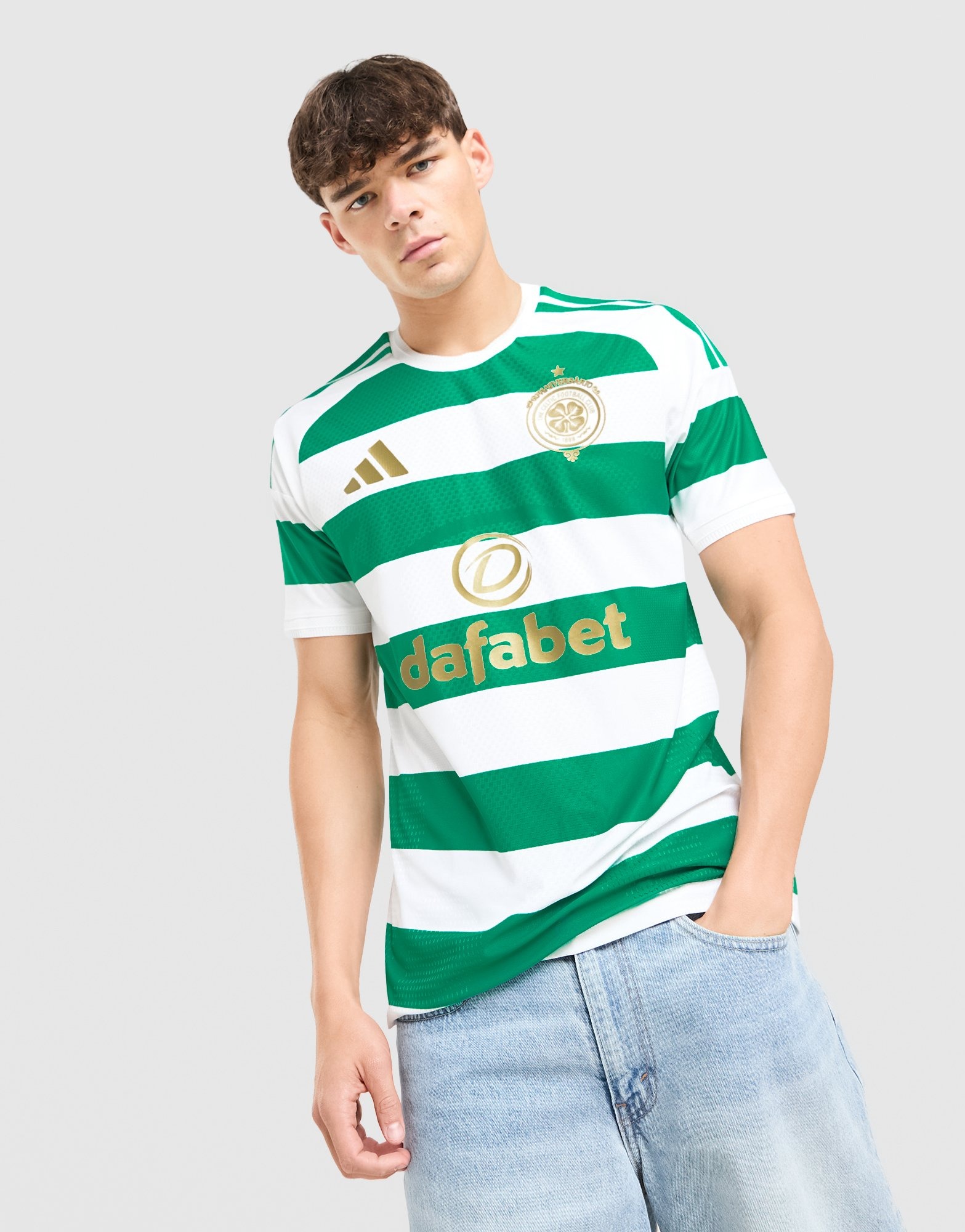White adidas Celtic FC 2026/27 Match Home Shirt - JD Sports Global
