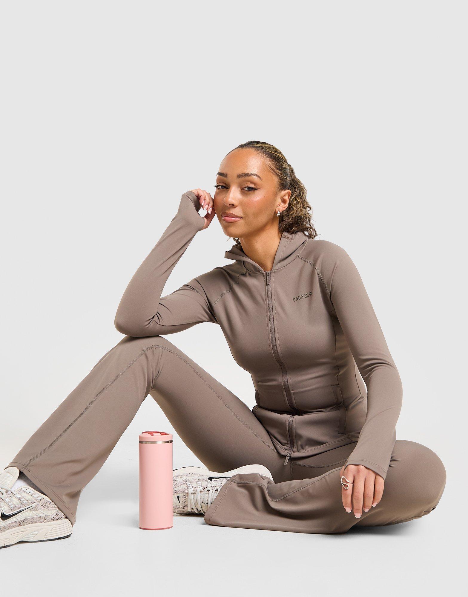 DAILYSZN Felpa con Cappuccio Full Zip Sculpt