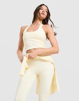 DAILYSZN Sculpt Halter Neck Tank Top