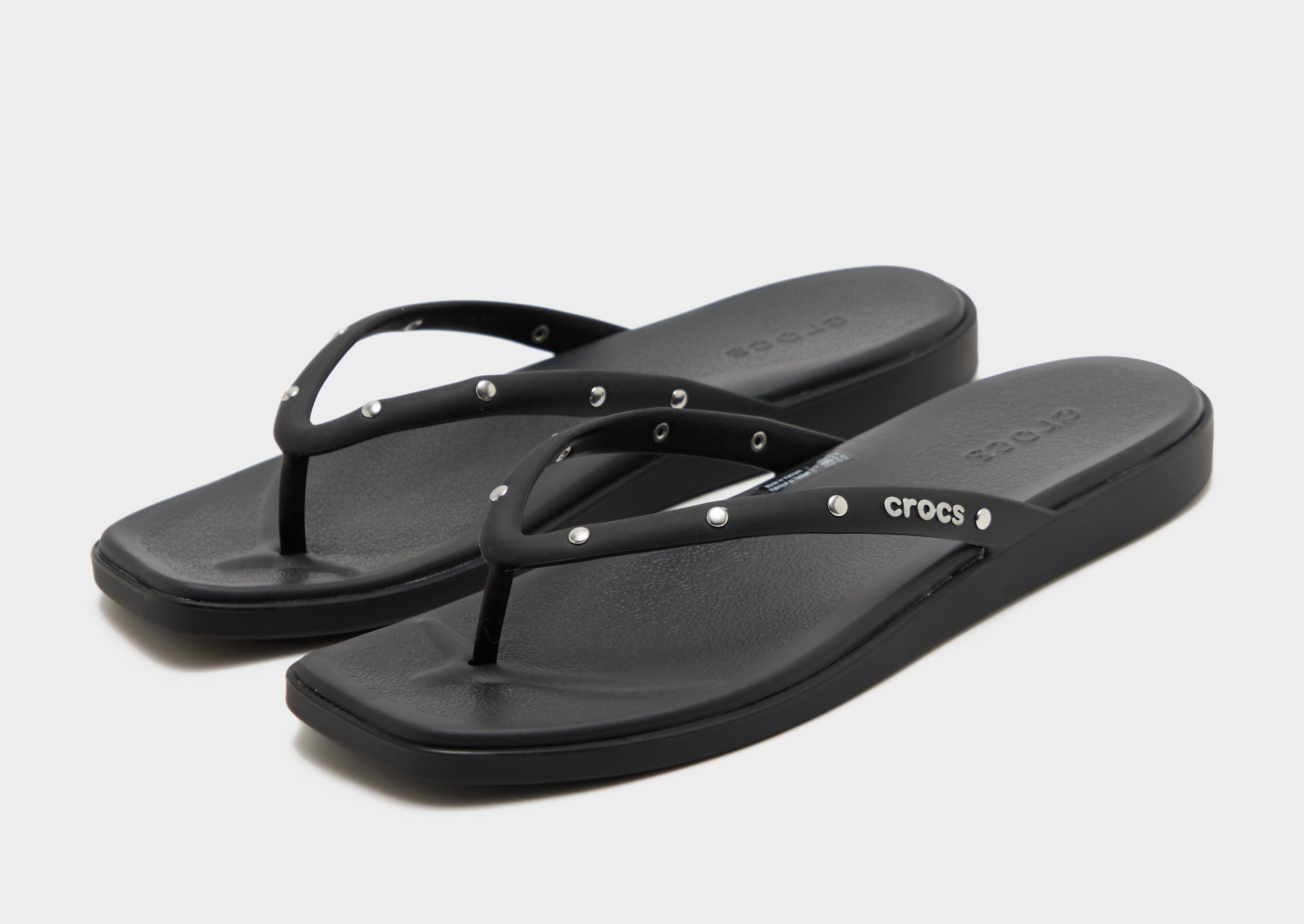 Crocs Miami Studded Flip Flops Women's