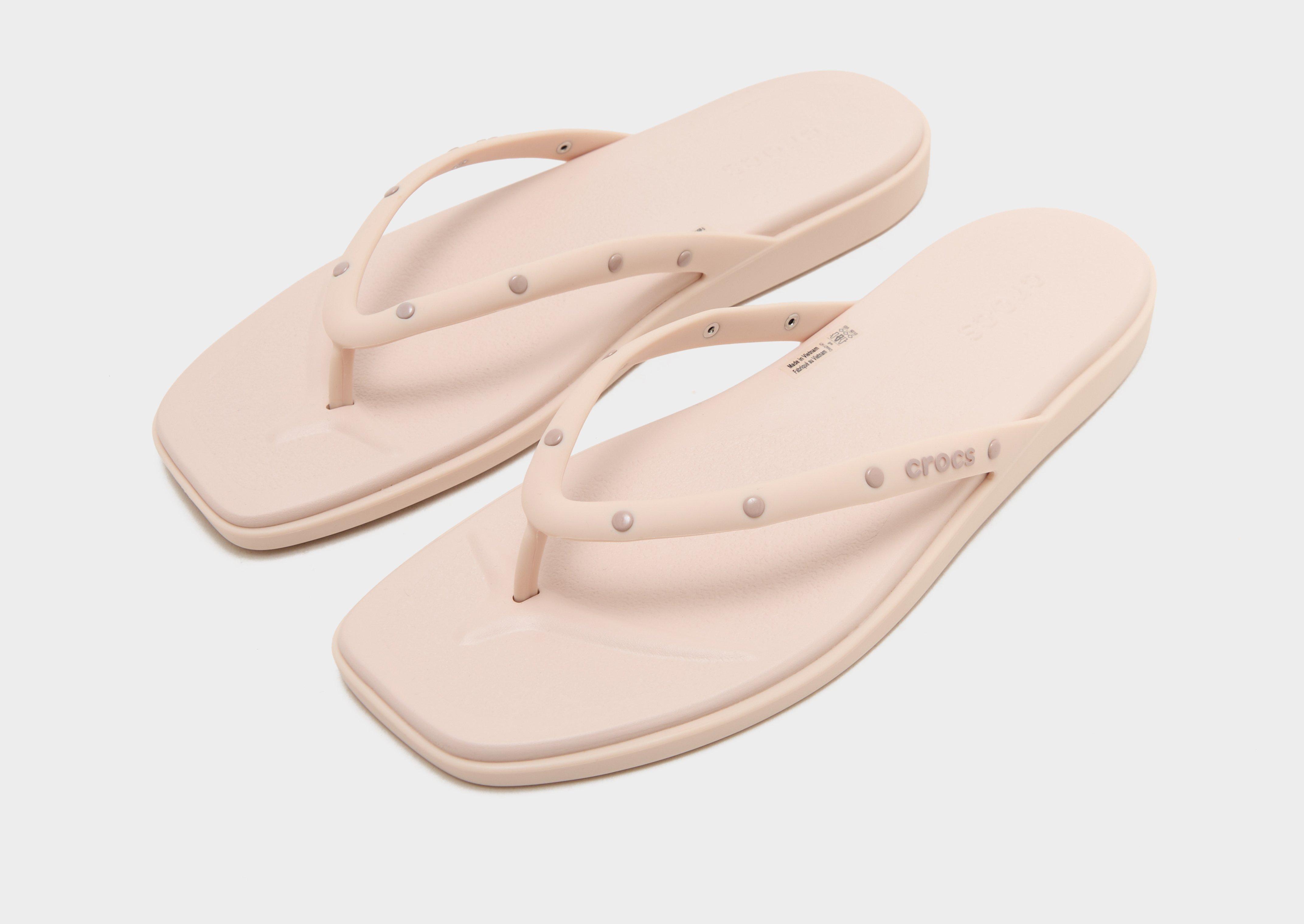 Crocs Miami Studded Flip Flops Women's