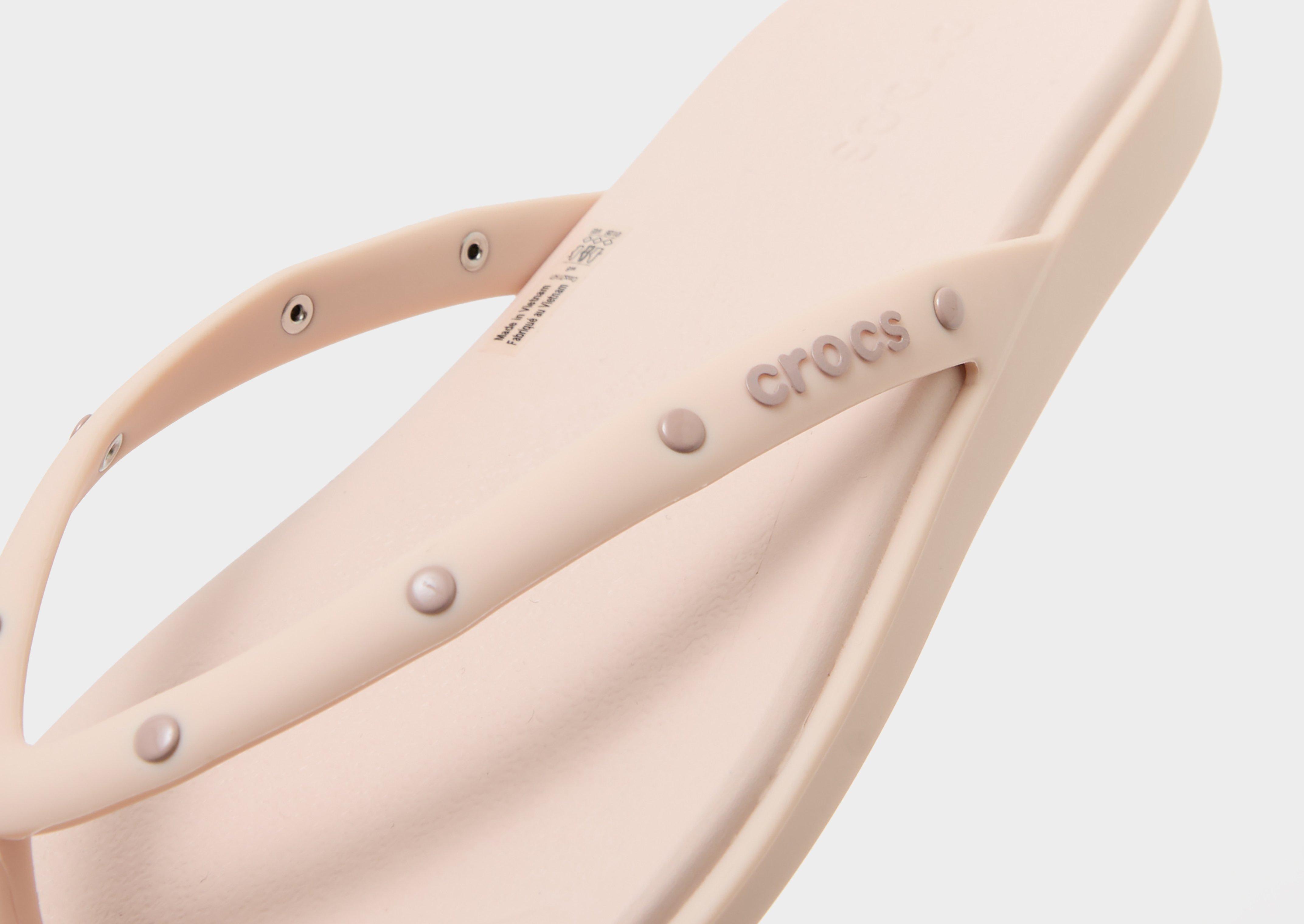 Crocs Miami Studded Flip Flops Women's