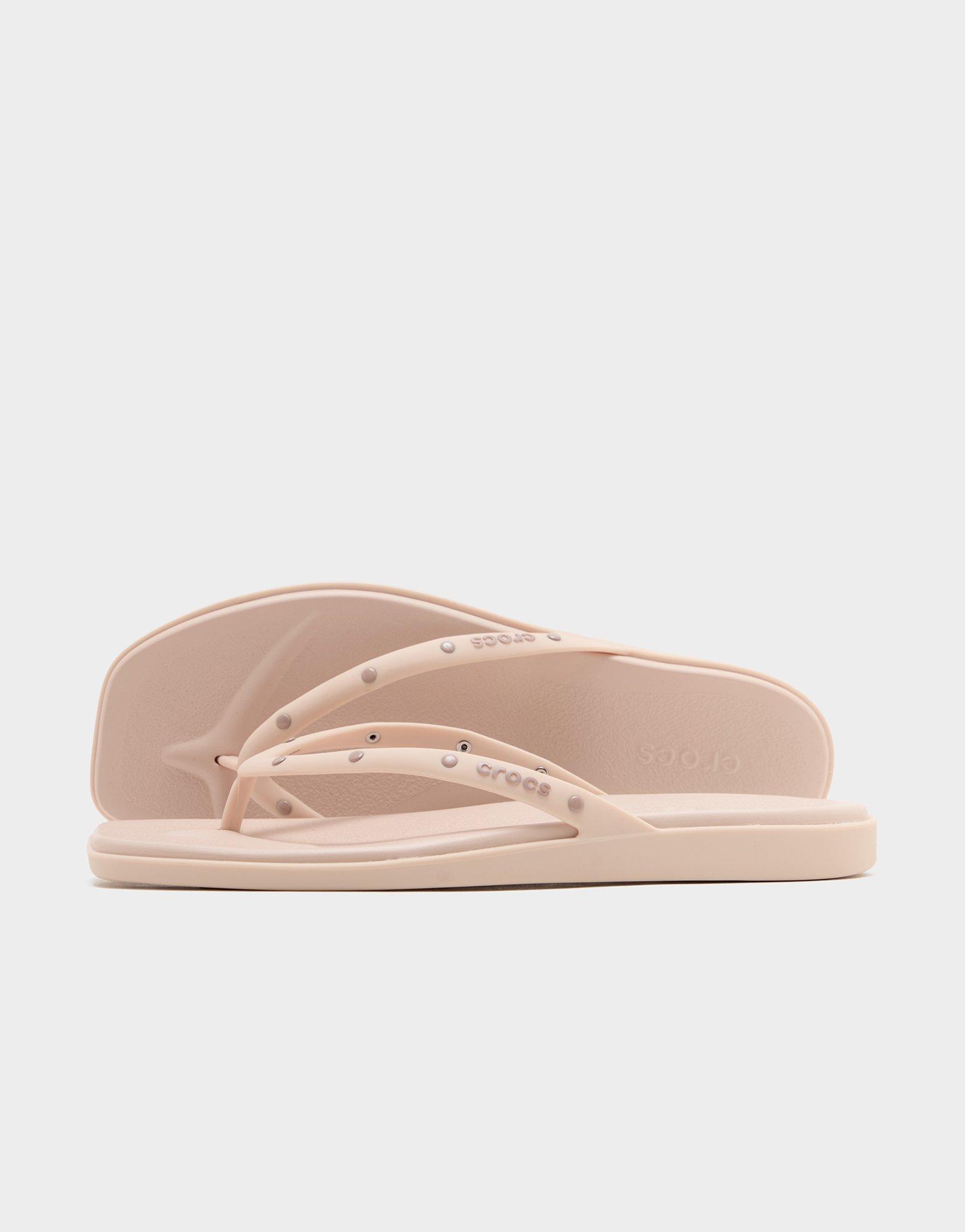 Crocs Miami Studded Flip Flops Women's