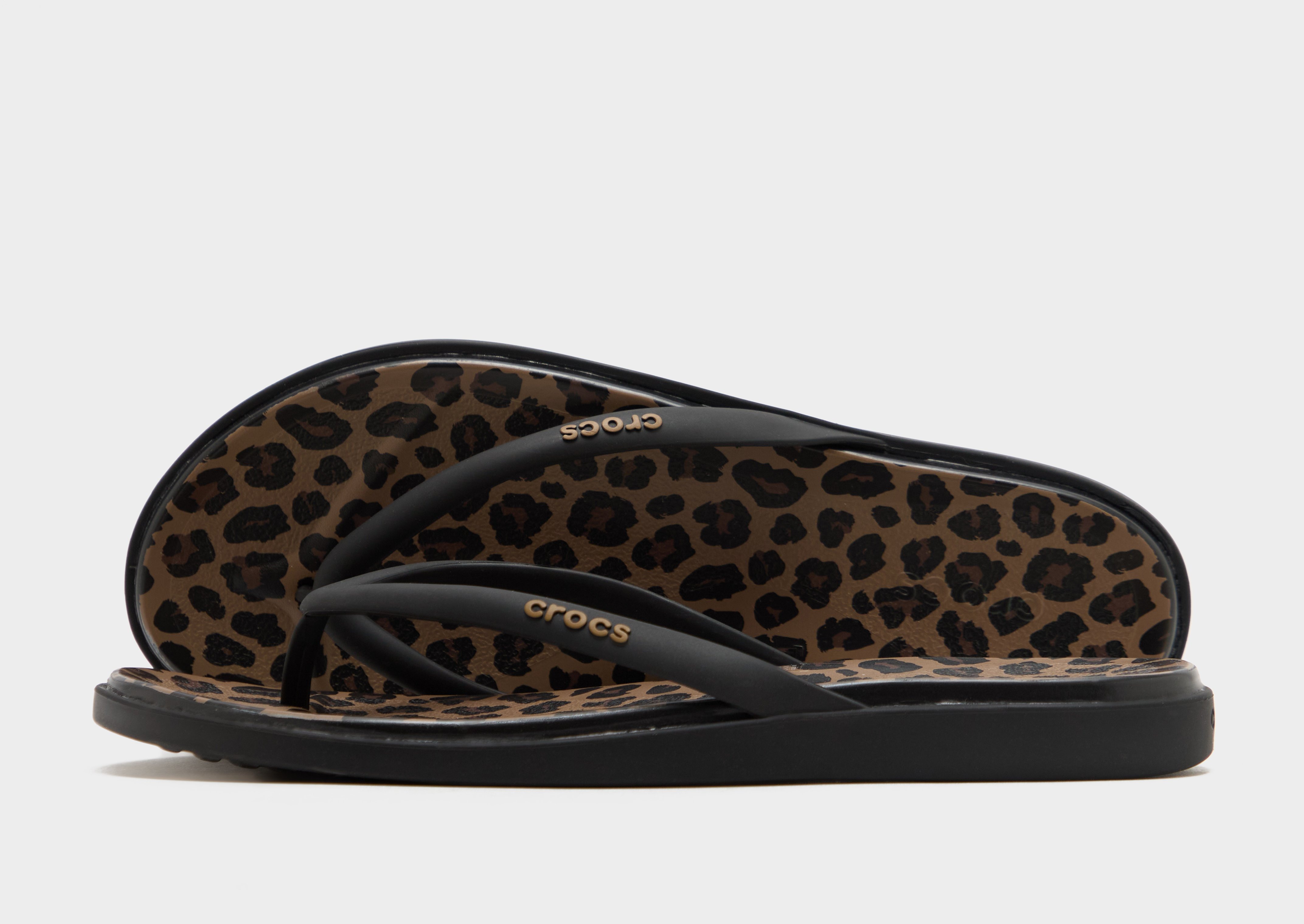 Brown Crocs Miami Round Toe Flip Flops - JD Sports Global