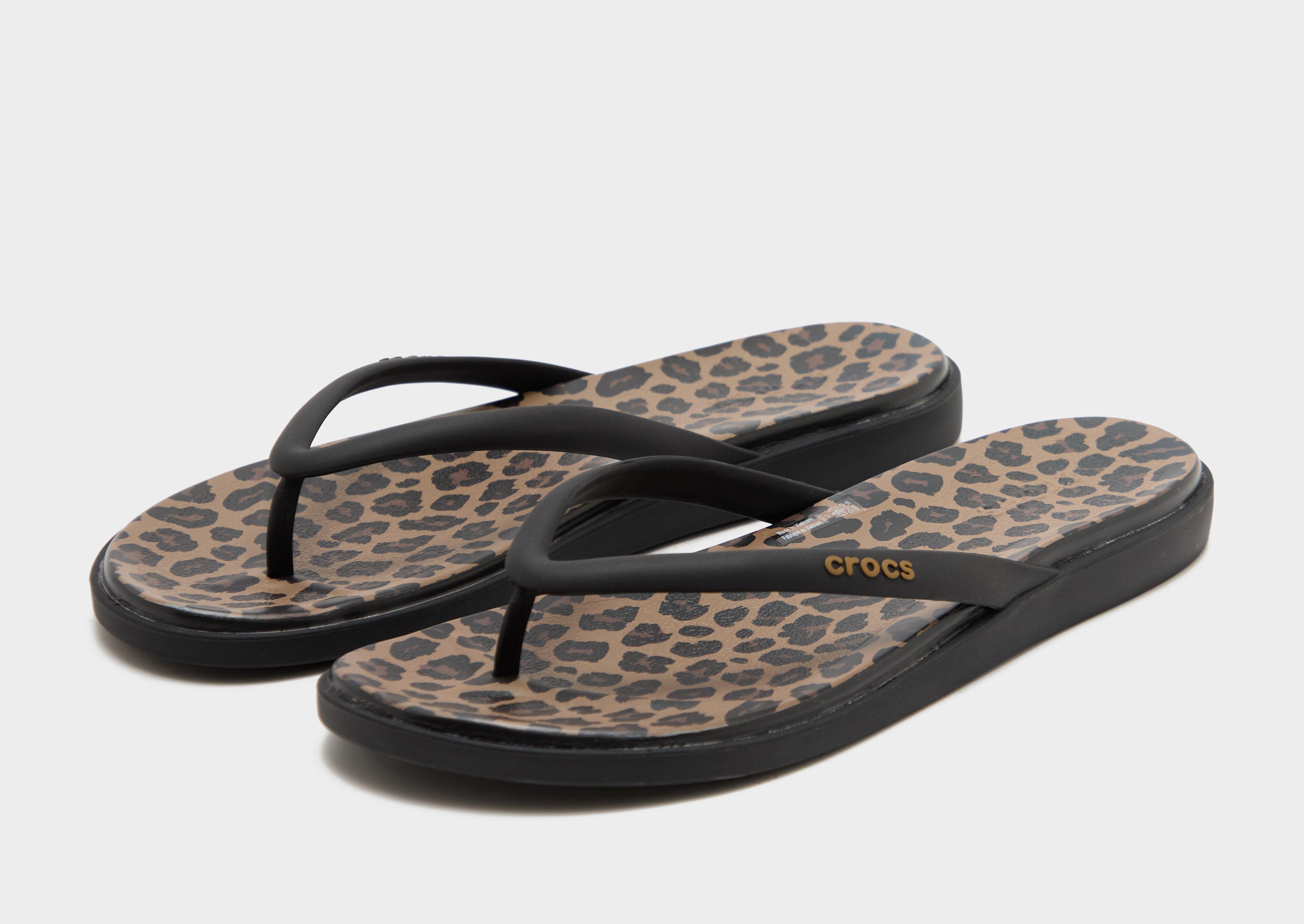 Crocs Miami Round Toe Flip Flops