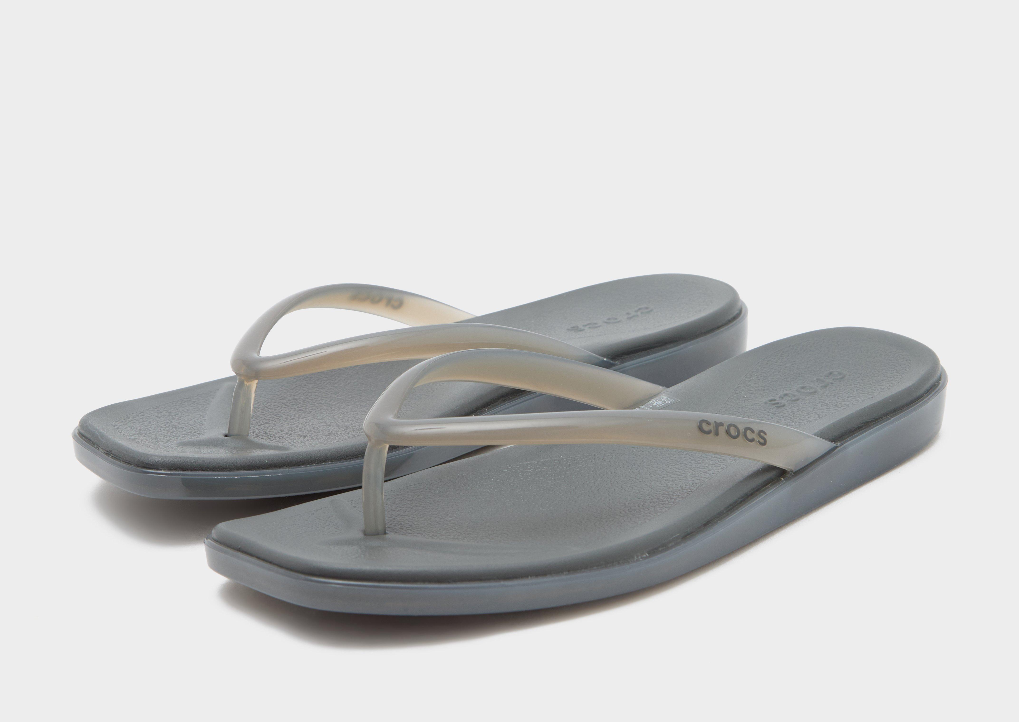 Crocs Miami Square Jelly Flip Flops Women's