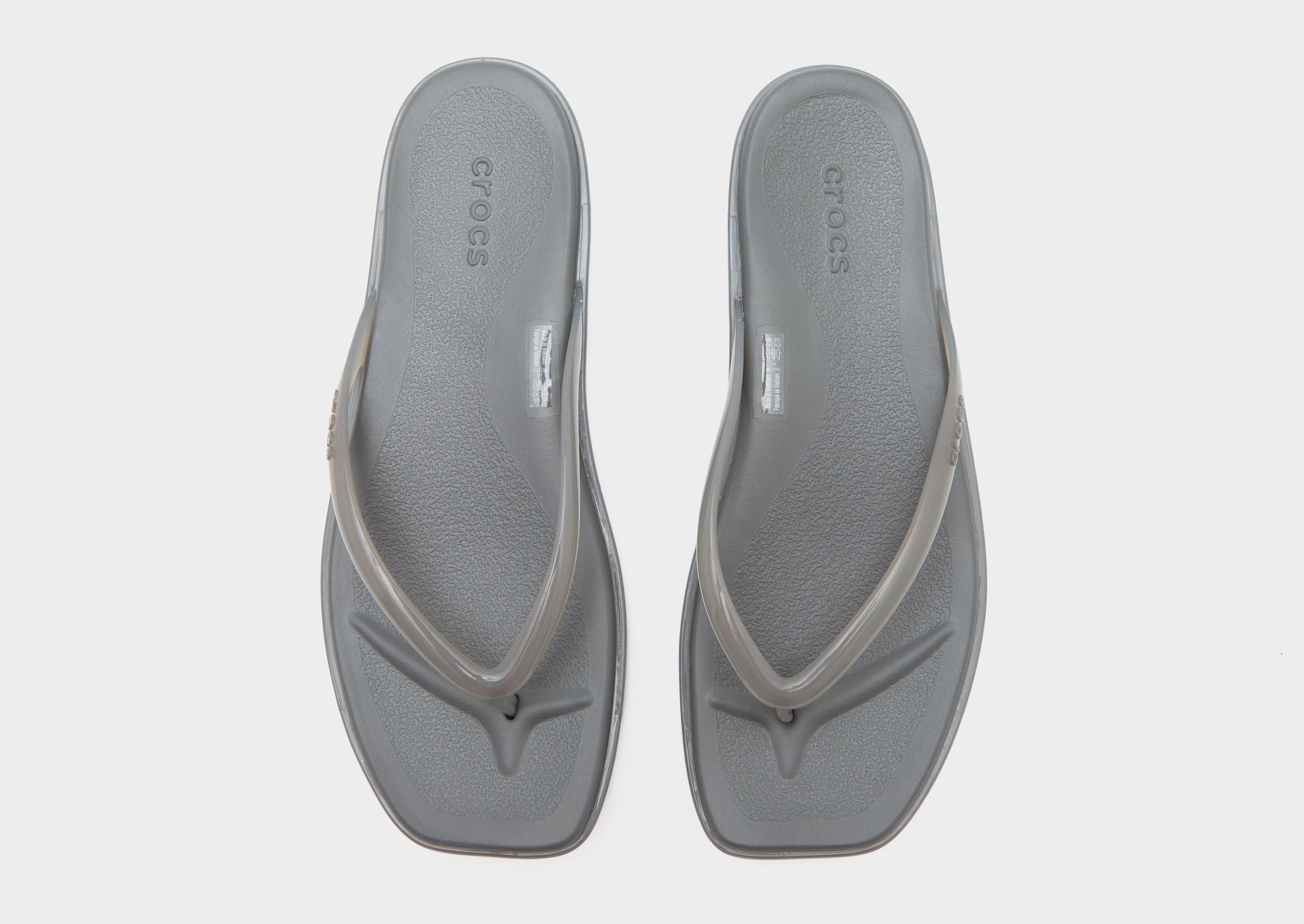 Crocs Miami Square Jelly Flip Flops Women's