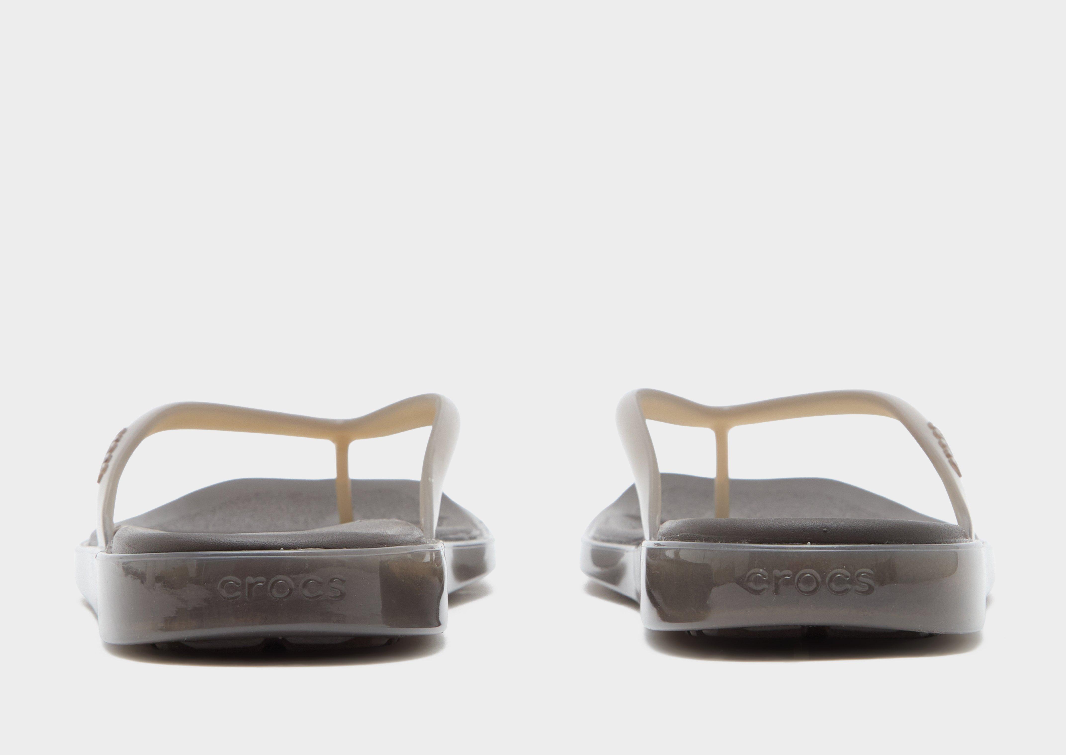 Crocs Miami Square Jelly Flip Flops Women's