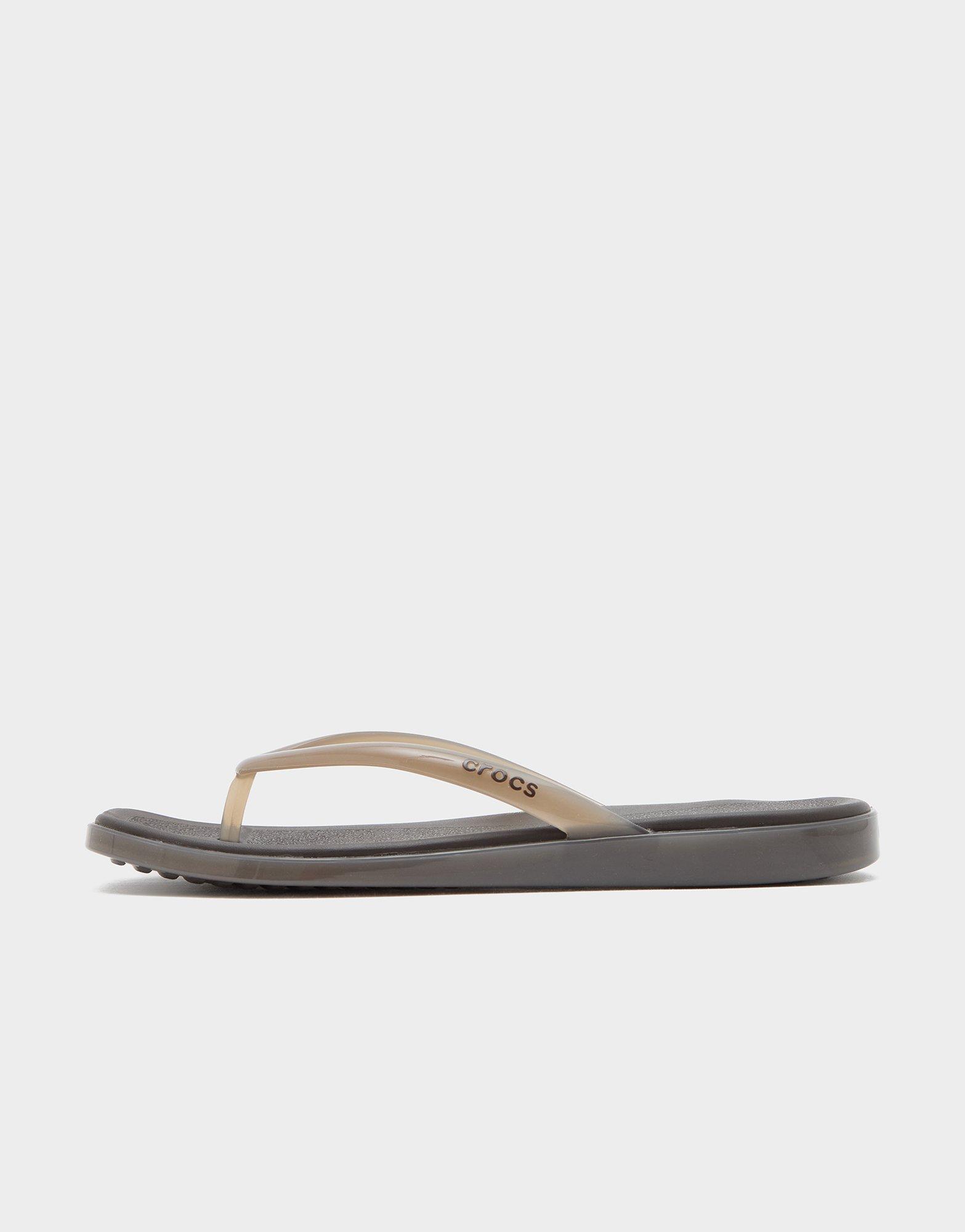 Crocs Miami Square Jelly Flip Flops Women's