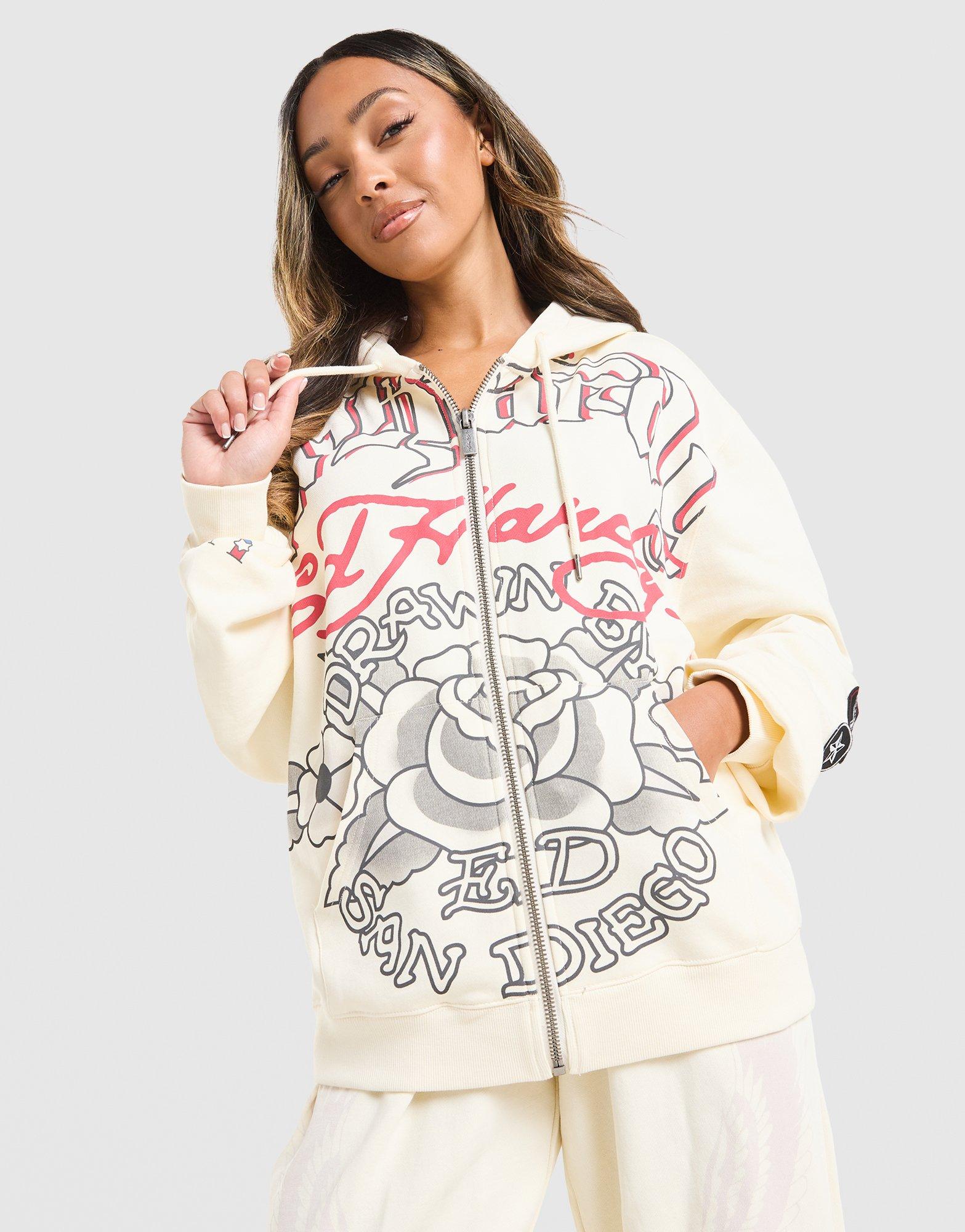 Ed Hardy Chaqueta con capucha Gothic