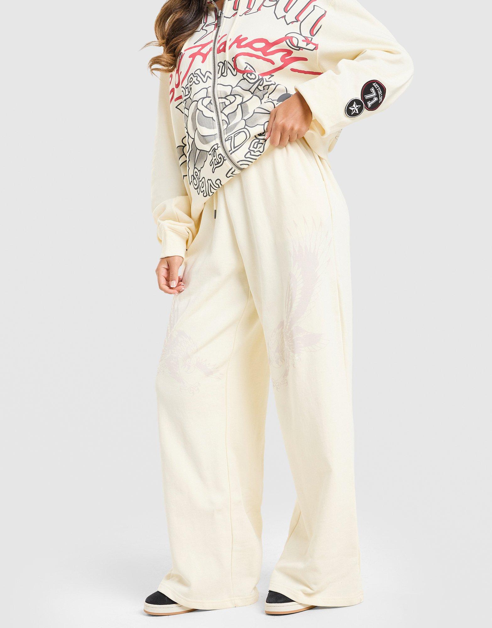 Ed Hardy Gothic Wide Leg Joggers