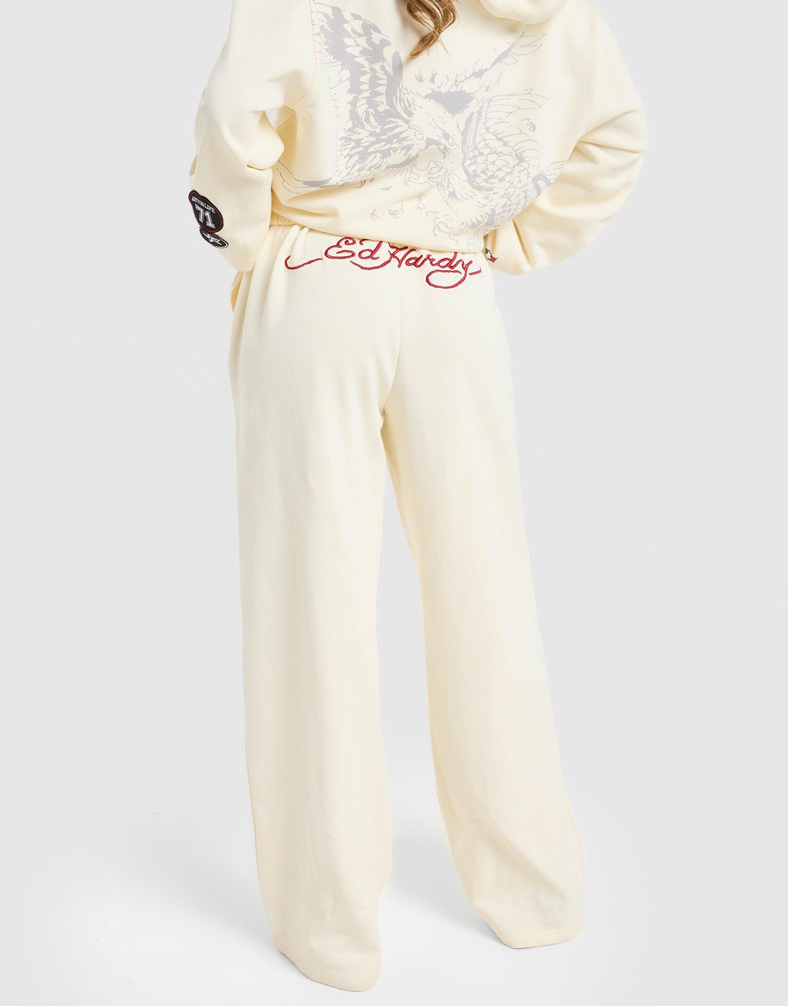 Ed Hardy Gothic Wide Leg Joggers