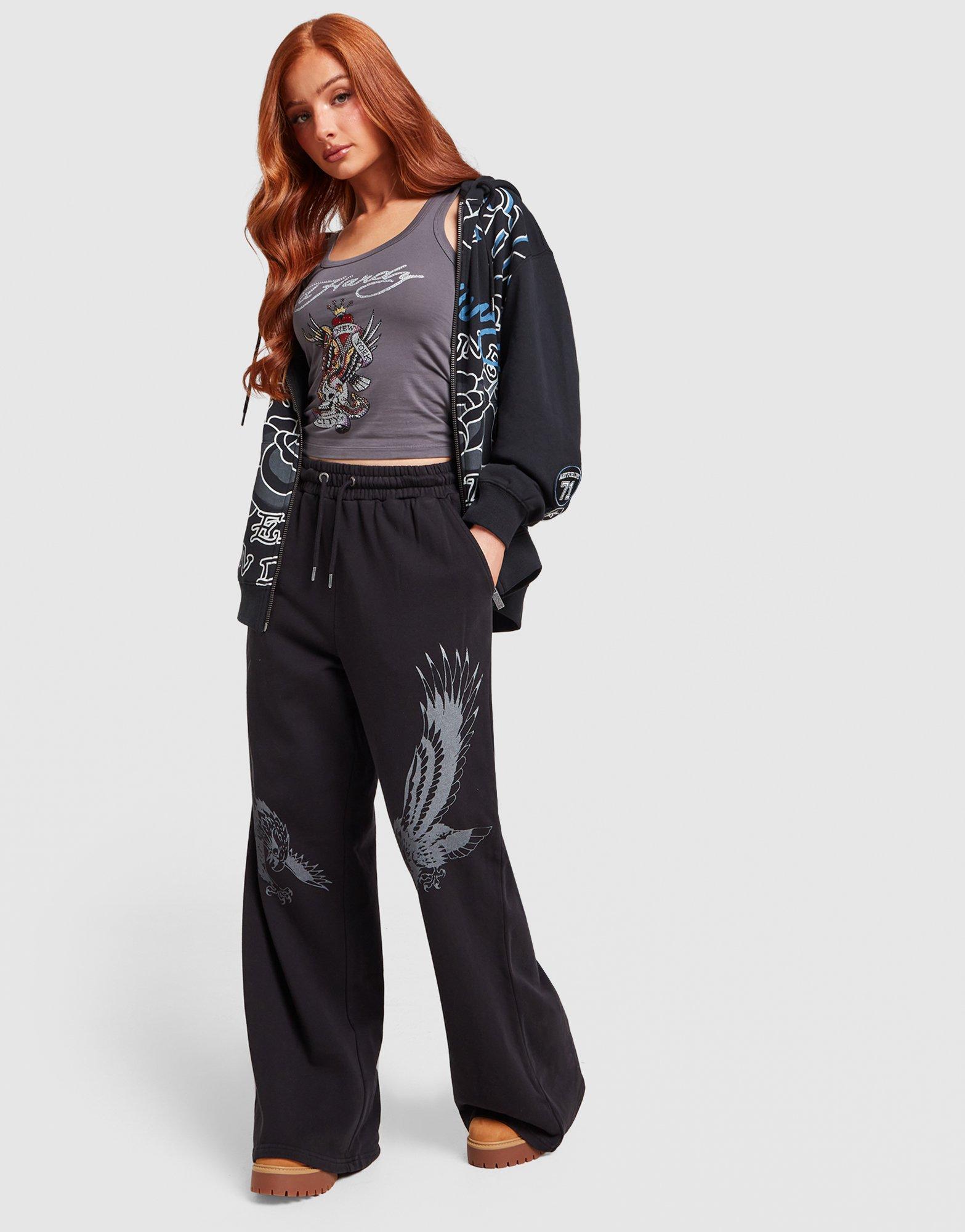 Ed Hardy Skull Diamante Vest