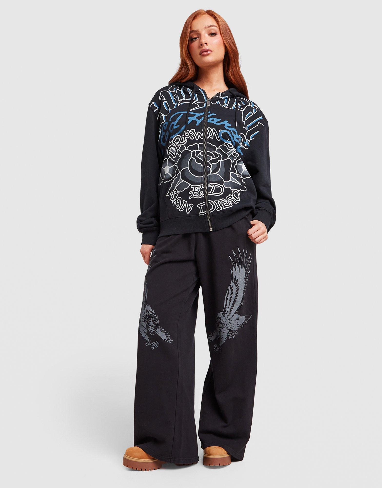 Ed Hardy Chaqueta con capucha Gothic