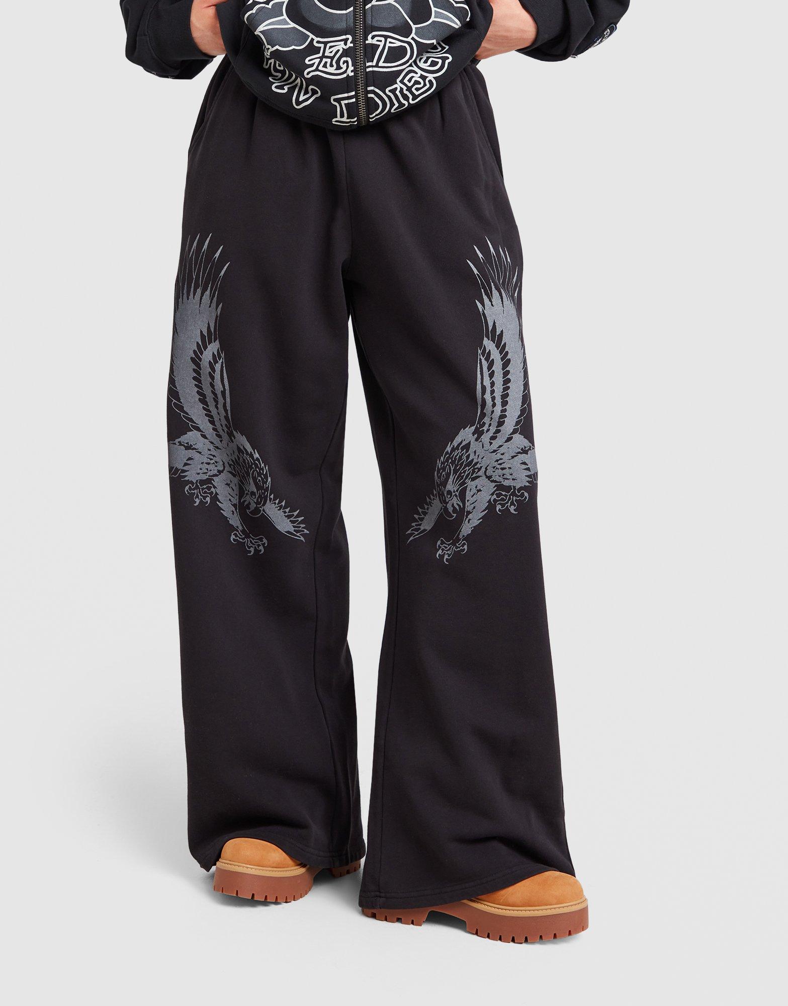 Ed Hardy Joggers Gothic a Gamba Larga