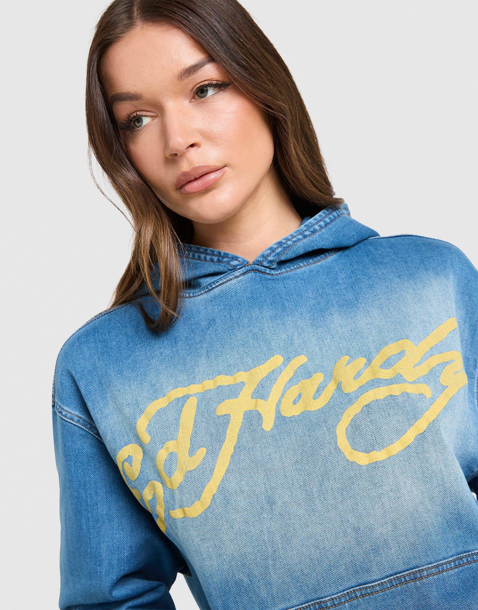 Ed Hardy Phoenix Denim Hoodie