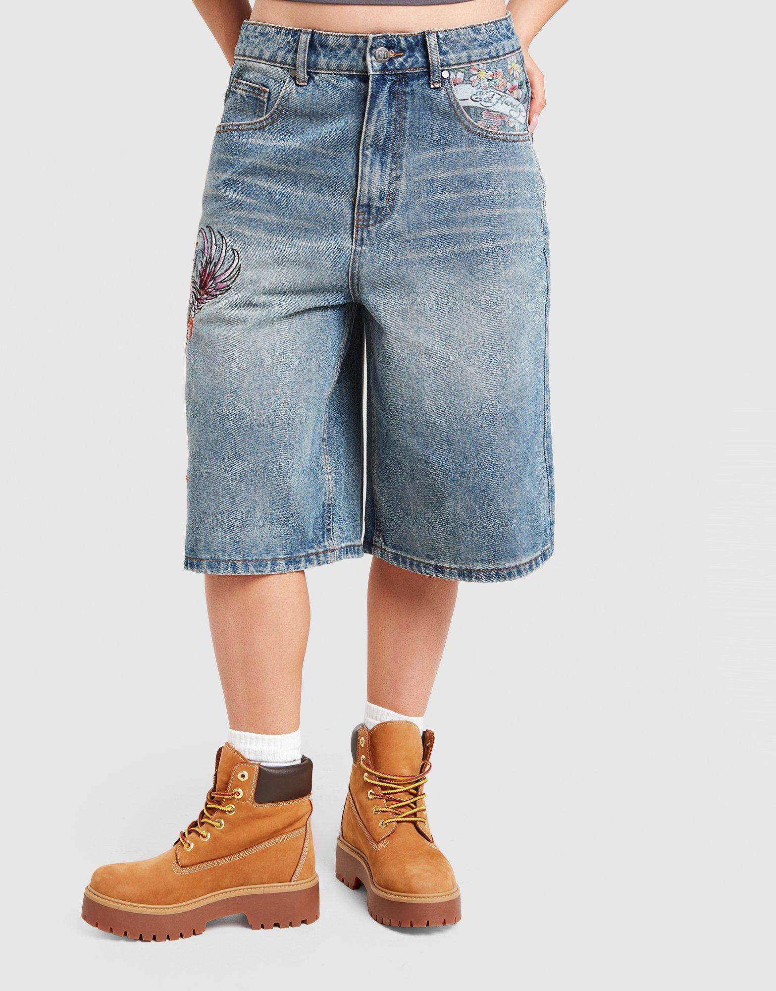 Ed Hardy Phoenix Denim Jorts