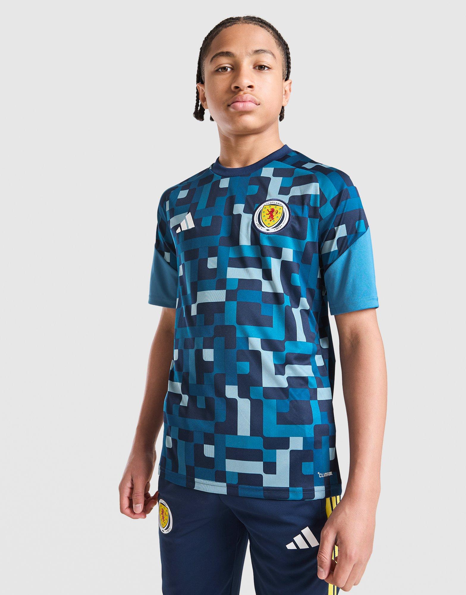 adidas Scotland 2026 Pre Match Shirt Junior