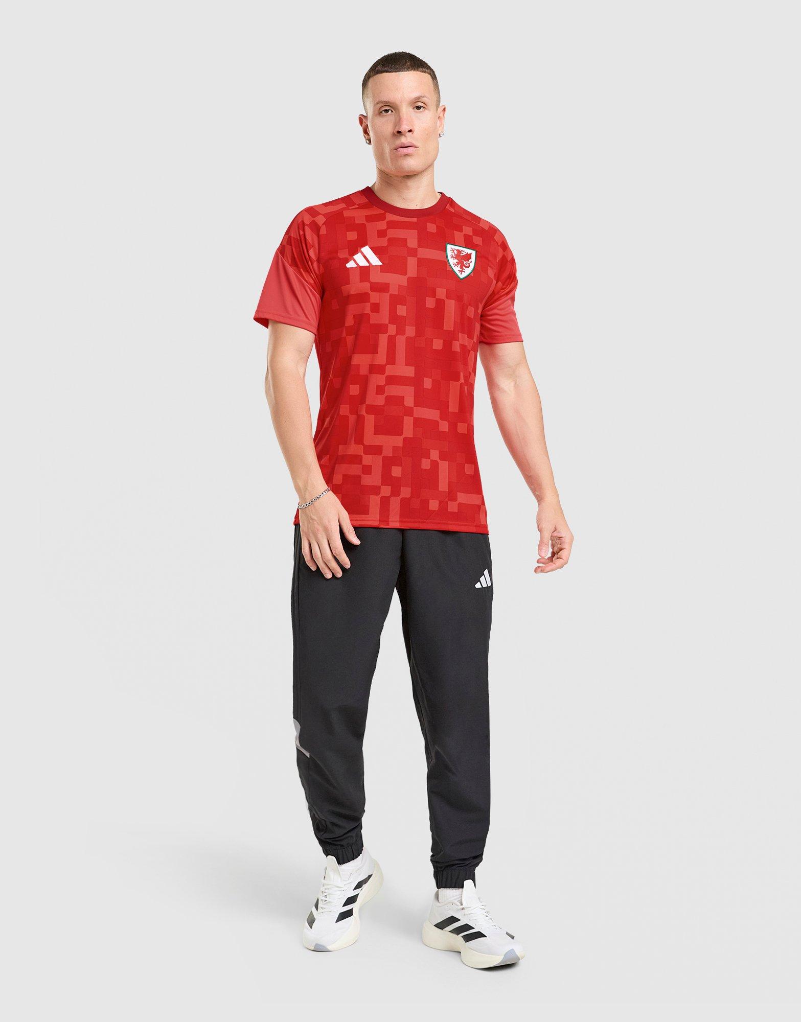 adidas Maillot d'échauffement Domicile Pays de Galles 2026