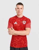 adidas Wales 2026 Home Pre Match Shirt