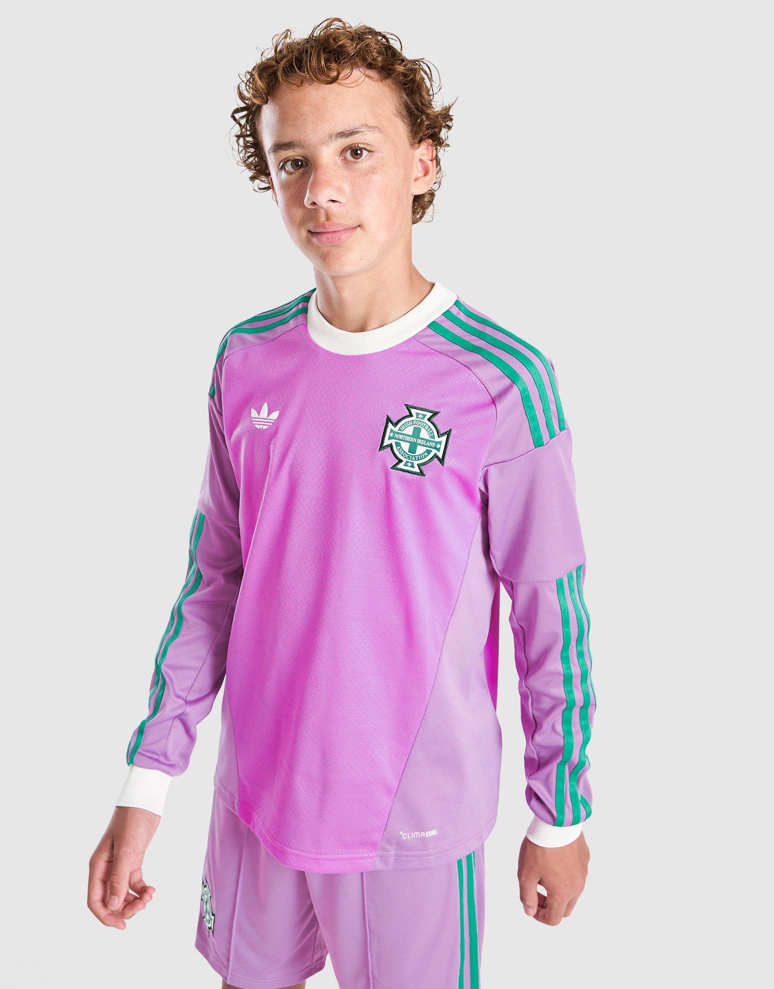adidas Originals Ireland 2026 Long Sleeve Goalkeeper Shirt Junior