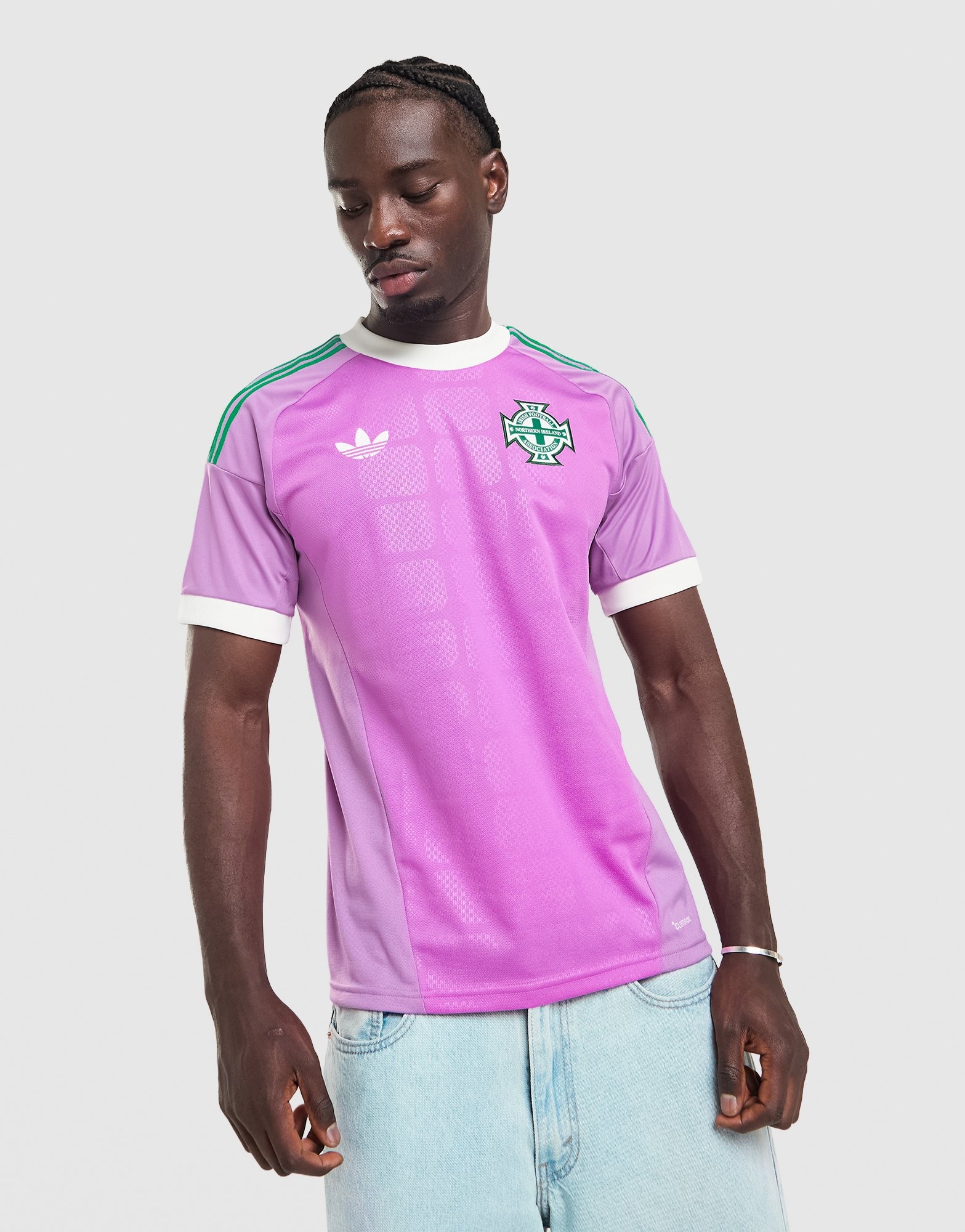希少 90s ユニフォーム バーシティジャケット ゲームシャツ ニグロリーグ Purple adidas Originals Northern Ireland 2026 Goalkeeper Shirt