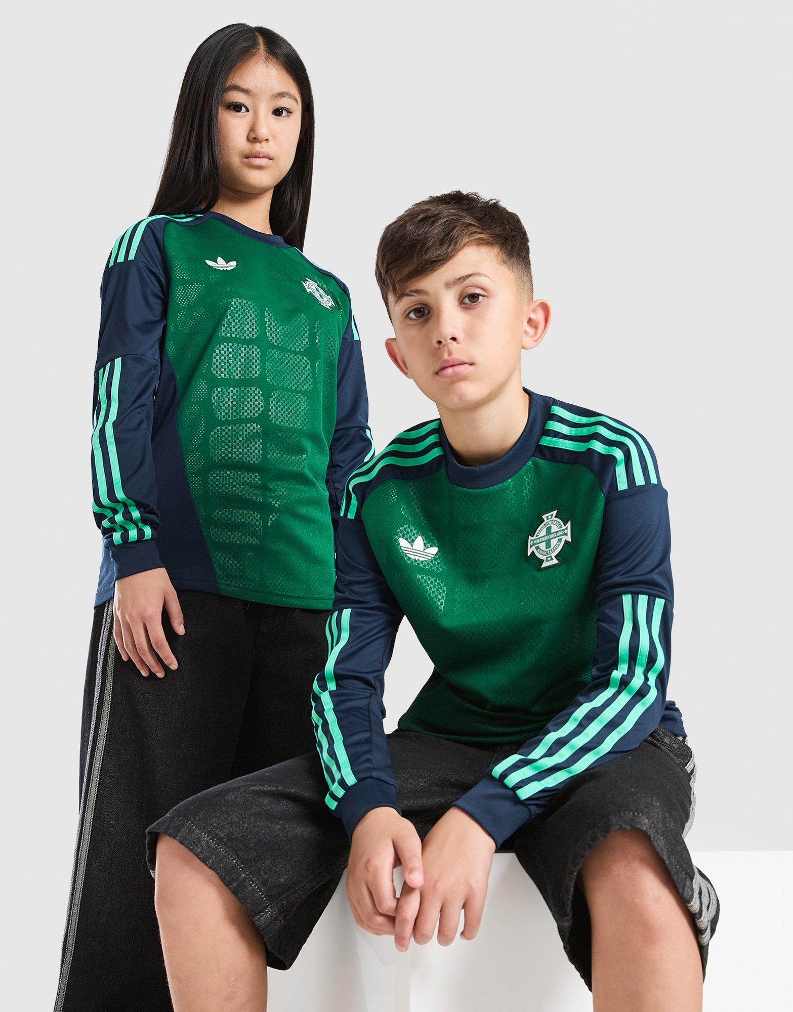 adidas Originals Northern Ireland 2026 LS Goalkeeper Shirt Junior