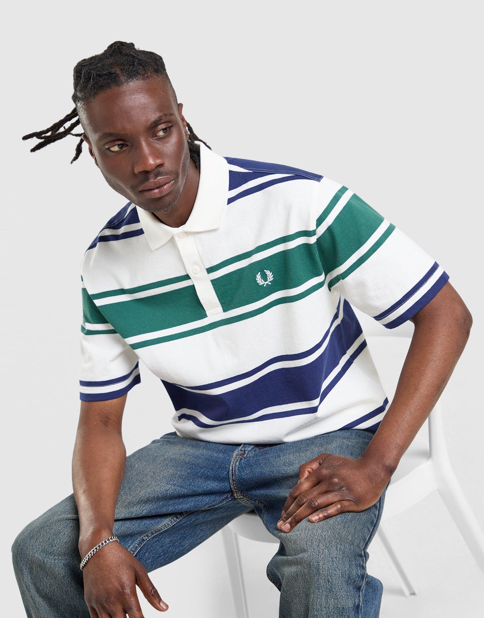 Fred Perry Striped Polo Shirt