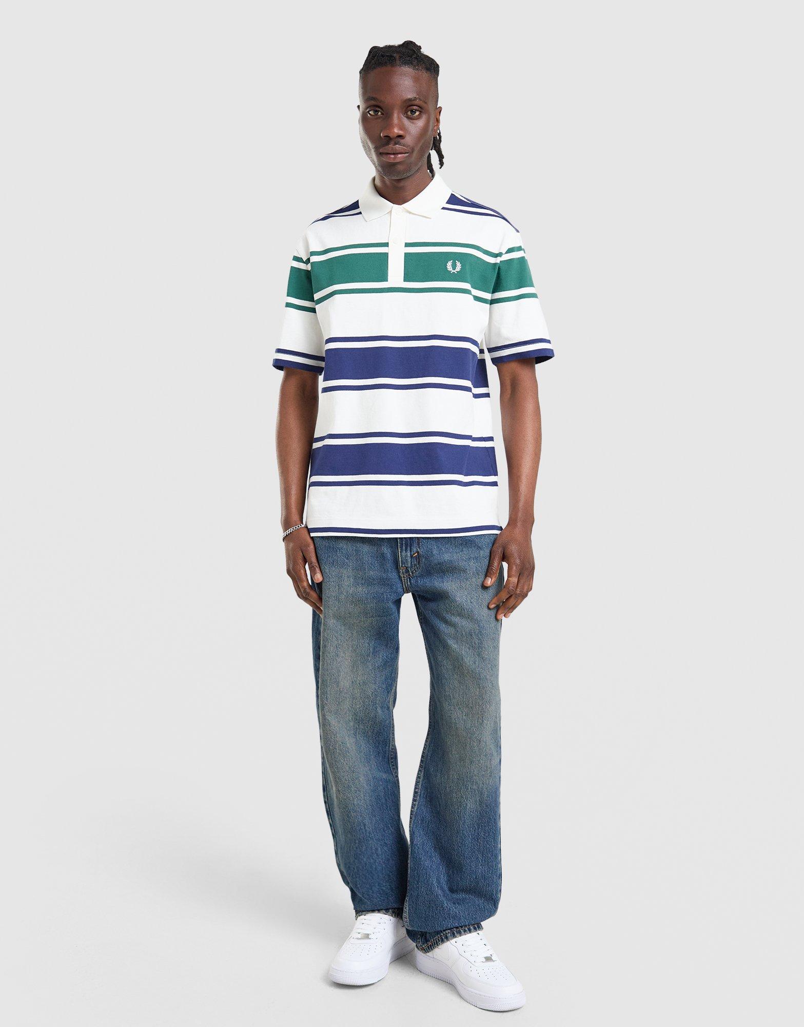 Fred Perry Striped Polo Shirt