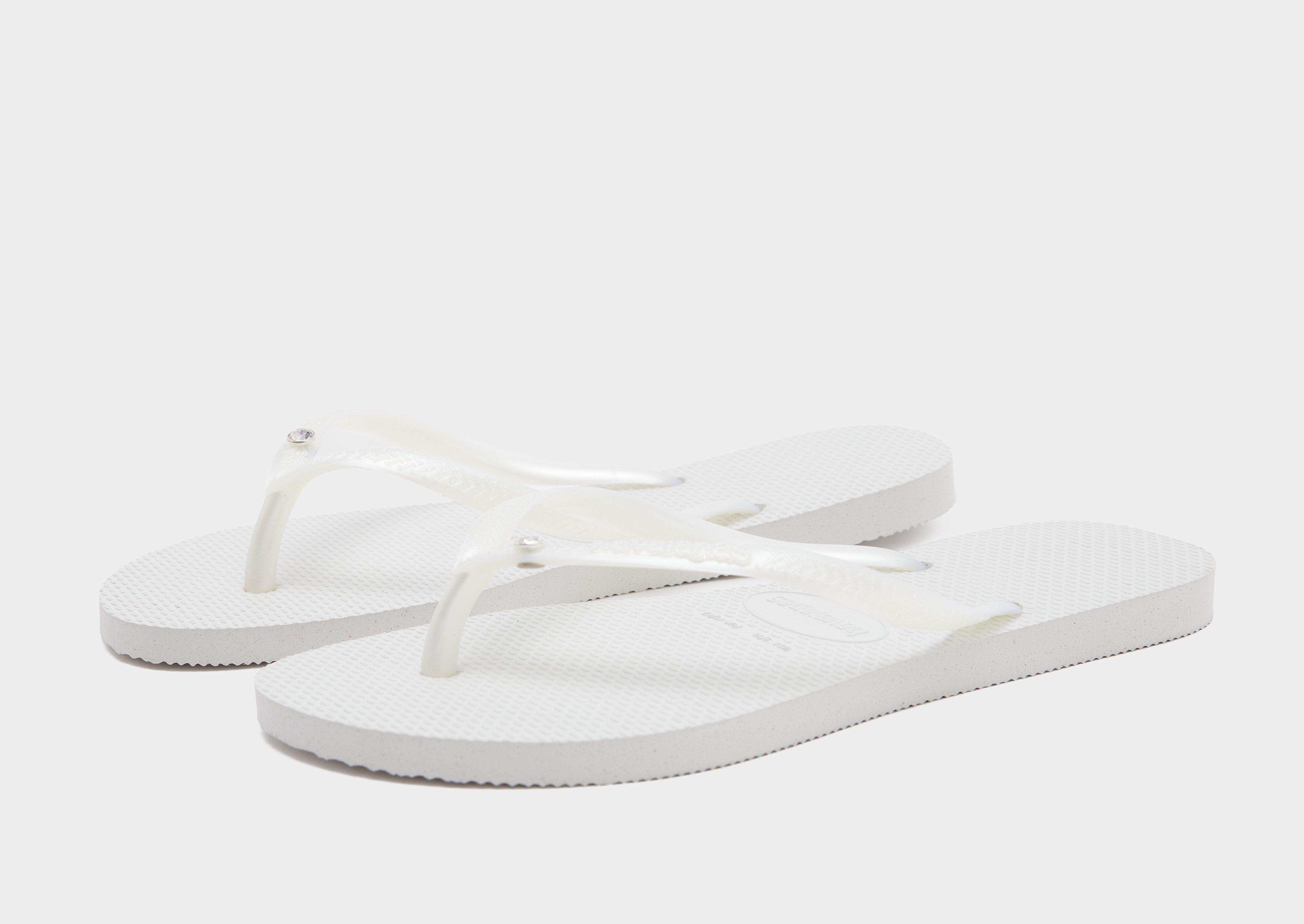 Havaianas Slim Crystal Swarovski Flip Flops Women's