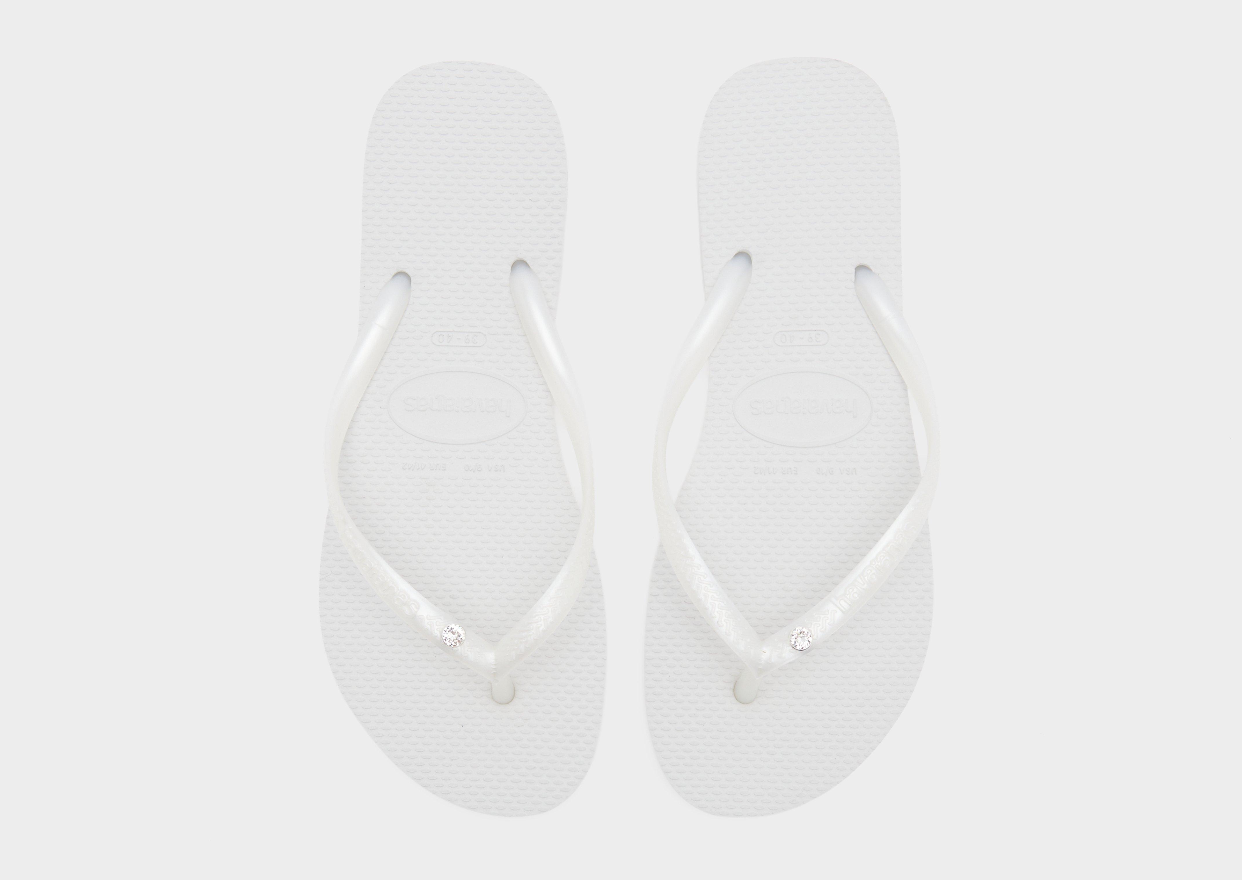 Havaianas Slim Crystal Swarovski Flip Flops Women's