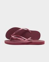 Havaianas Slim Logo Metallic Flip Flops Women's