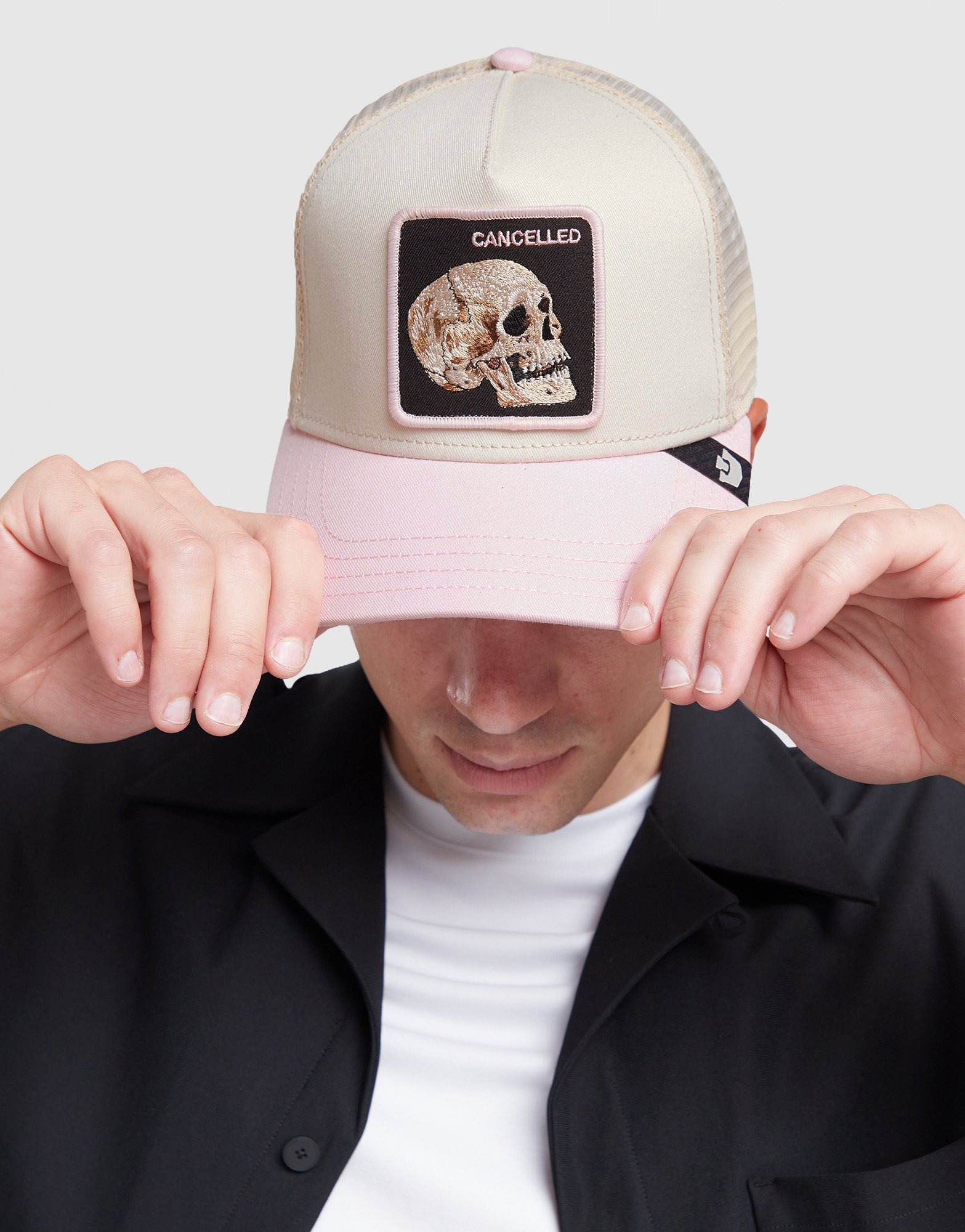 White Goorin Bros Skull Cap - JD Sports Global
