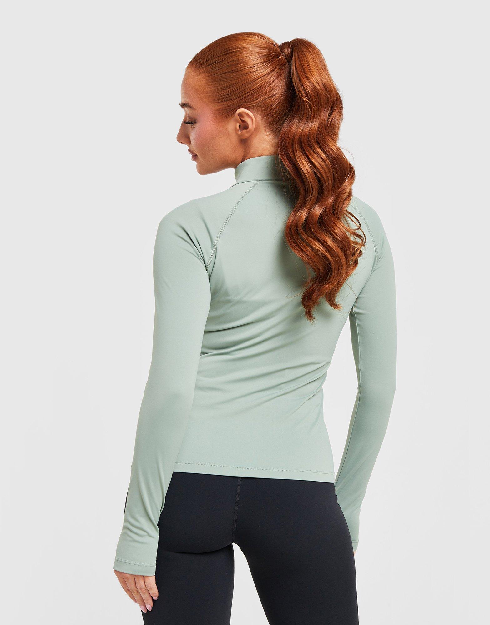 DAILYSZN Full Zip Fit Top