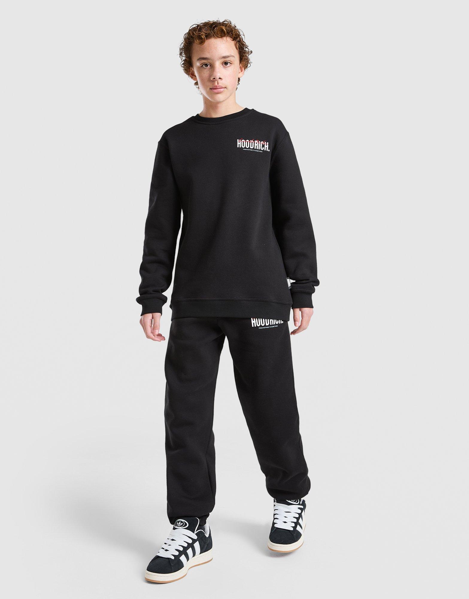 Hoodrich Magma Fleece Crew Tracksuit Junior