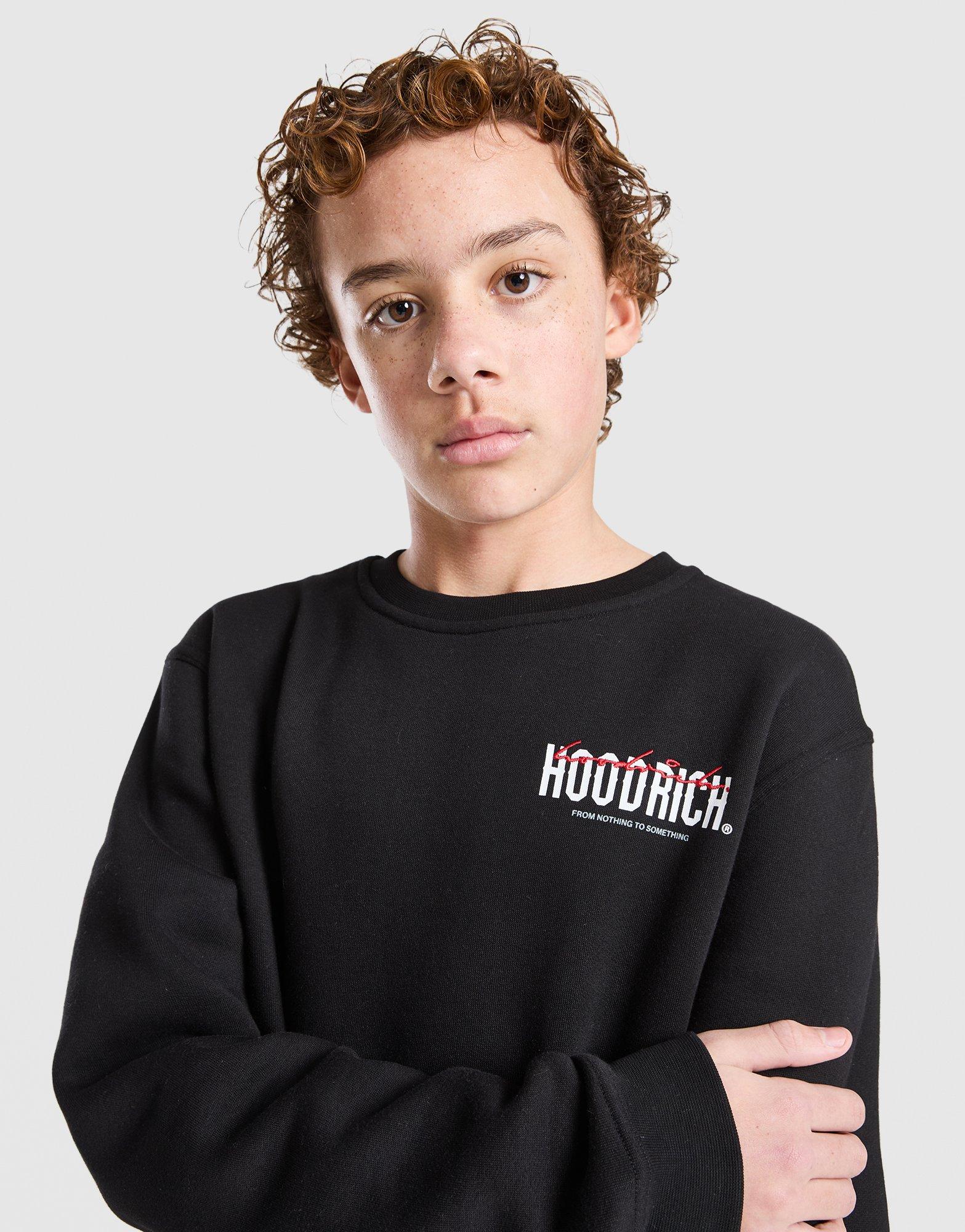 Hoodrich Magma Fleece Crew Tracksuit Junior