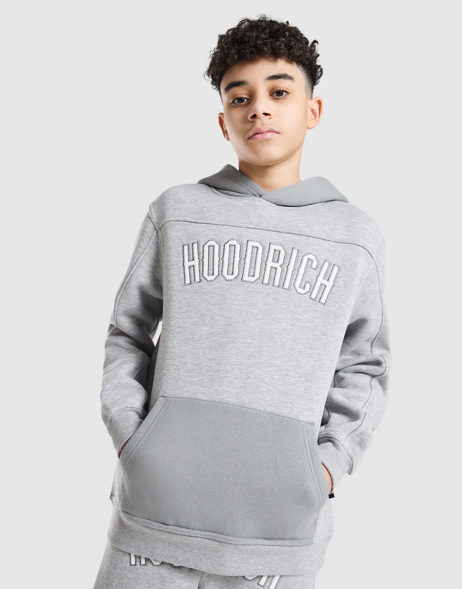 Grey Hoodrich Stride Overhead Hoodie Junior - JD Sports Australia