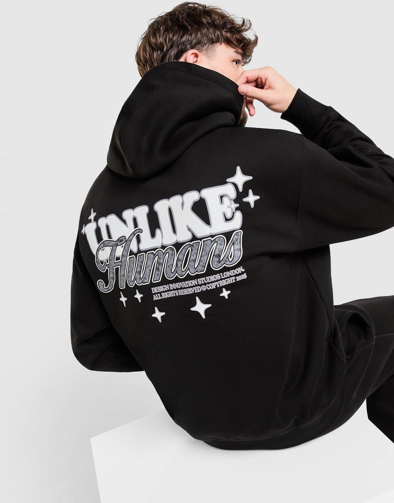 Unlike Humans Felpa con Cappuccio Service